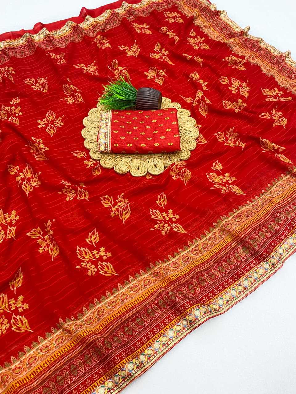 Georgette Printed Saree