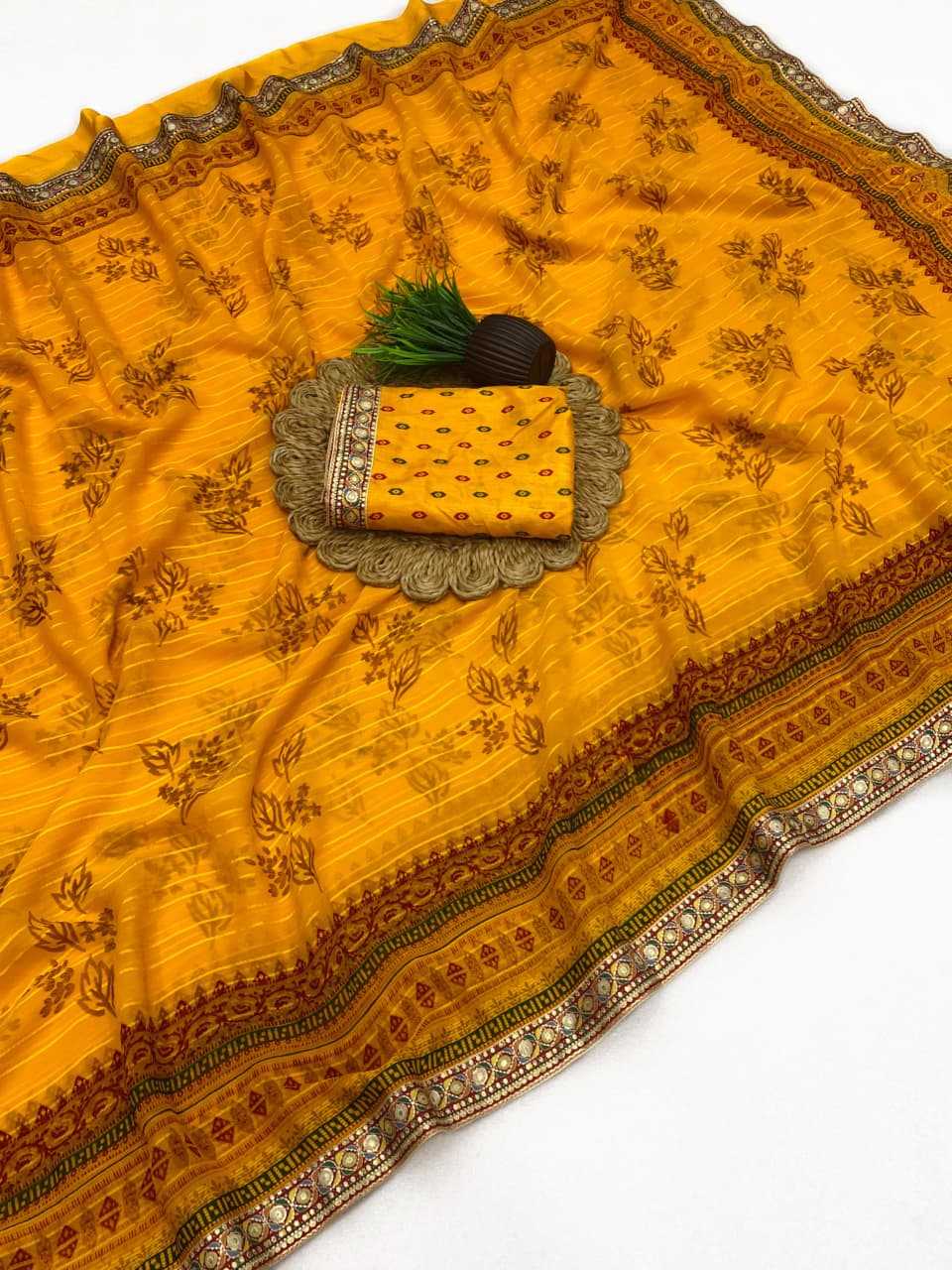 Georgette Printed Saree