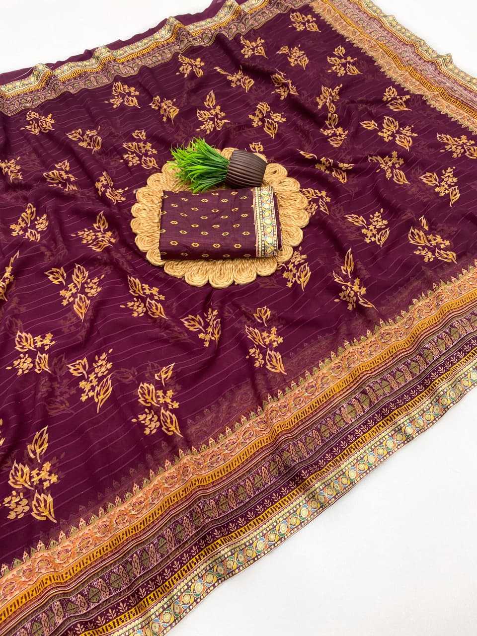 Georgette Printed Saree