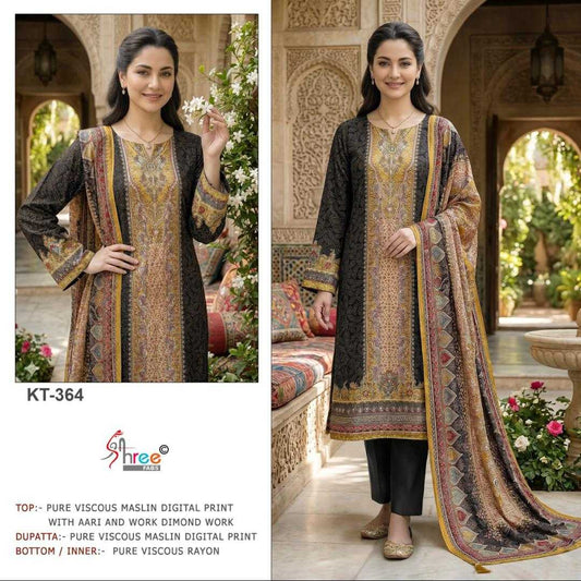 Muslin Unstitched Suit
