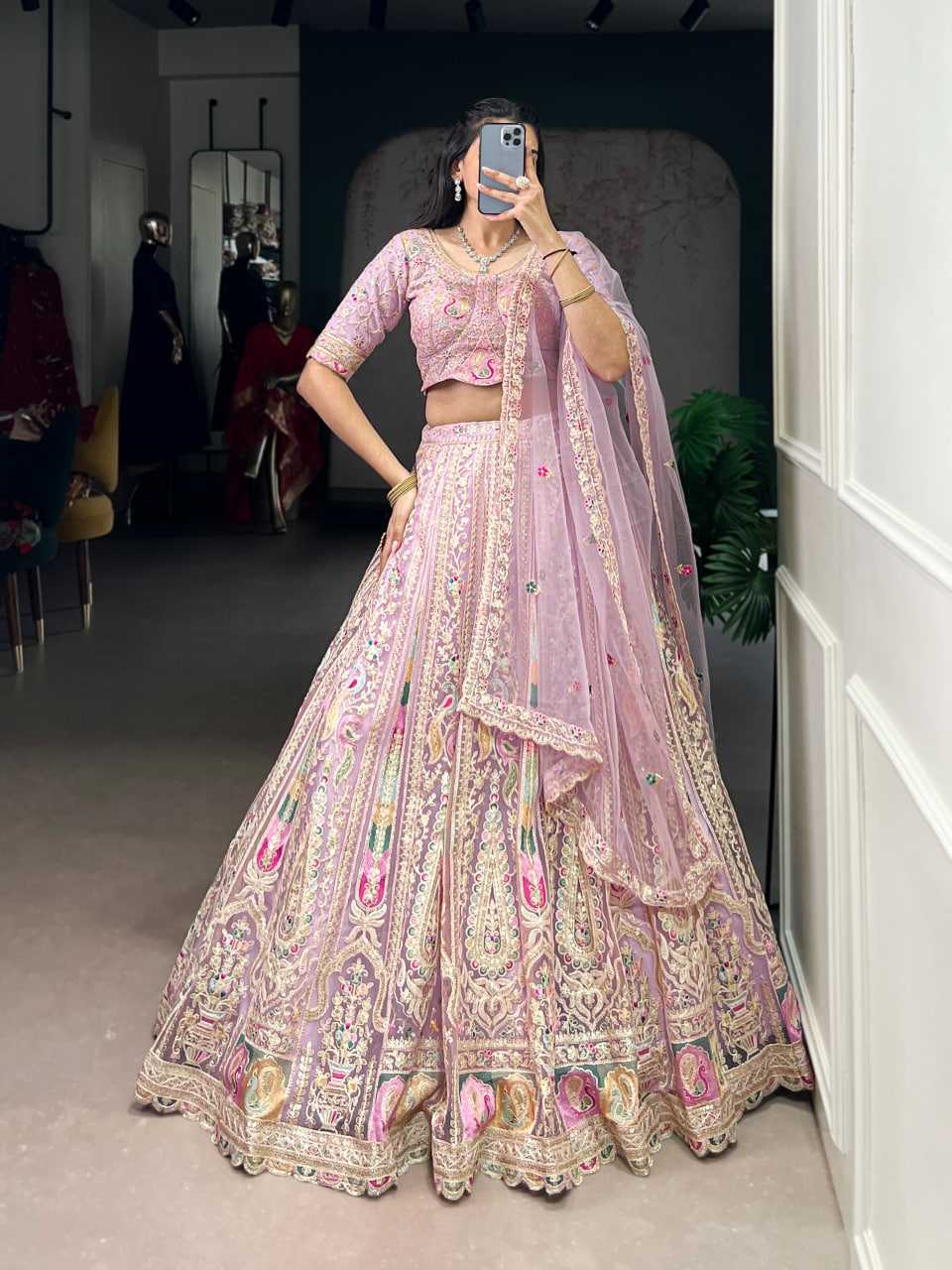 Net Fancy Lehenga