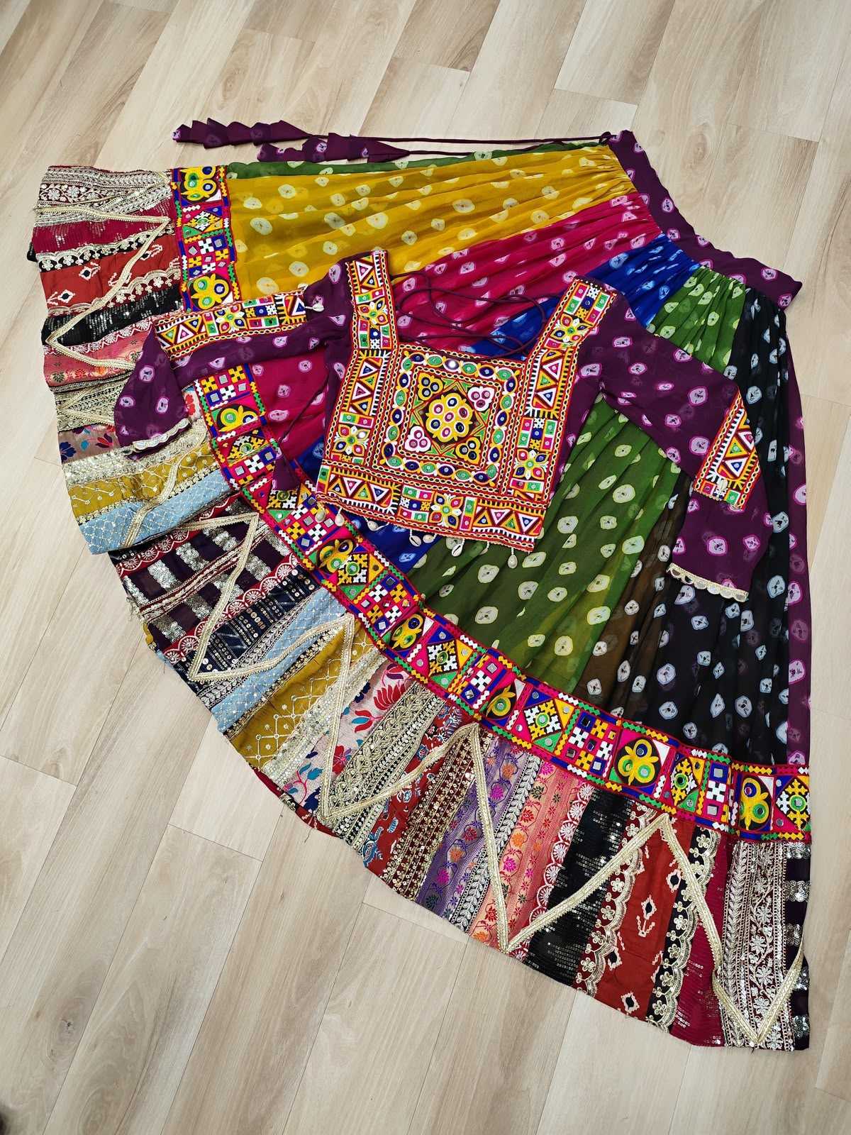 Georgette Printed Lehenga