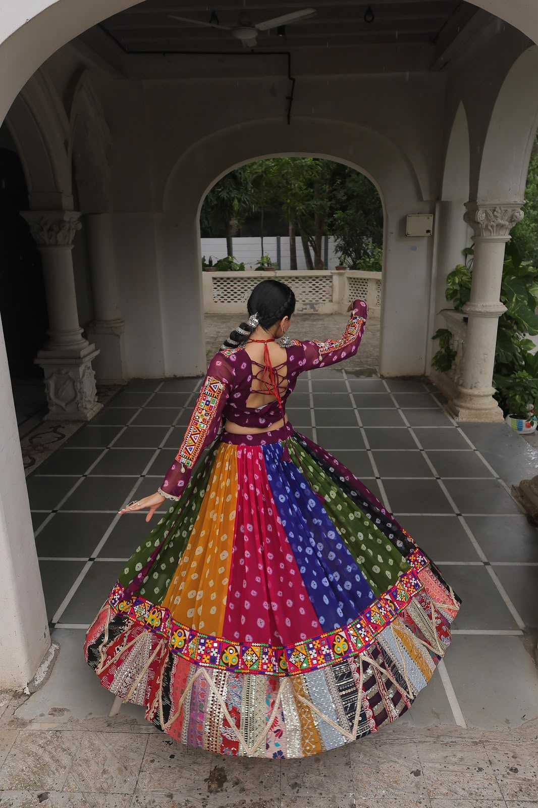Georgette Printed Lehenga