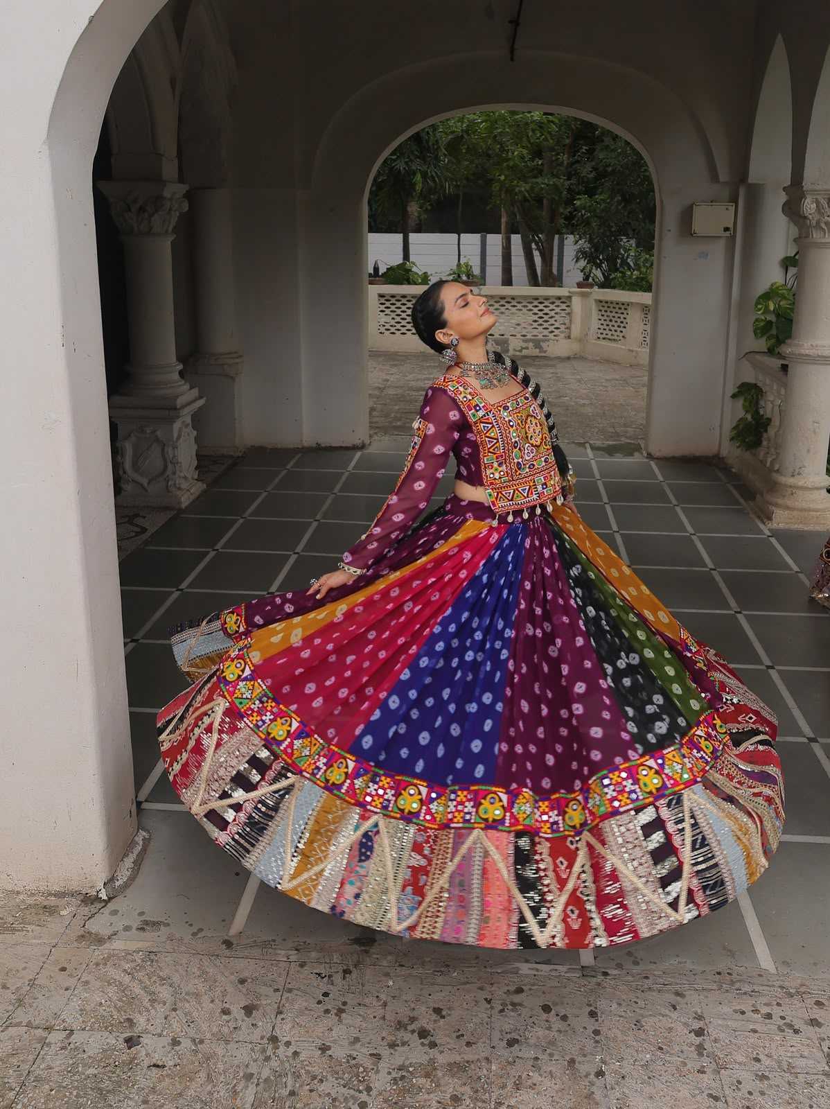 Georgette Printed Lehenga