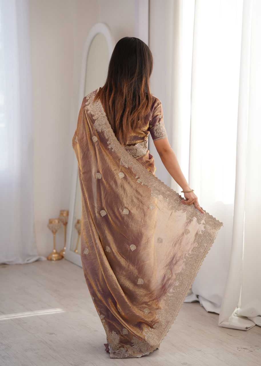 Embroidered Saree