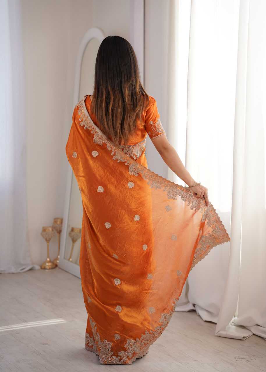 Embroidered Saree