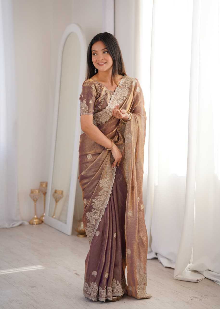 Embroidered Saree