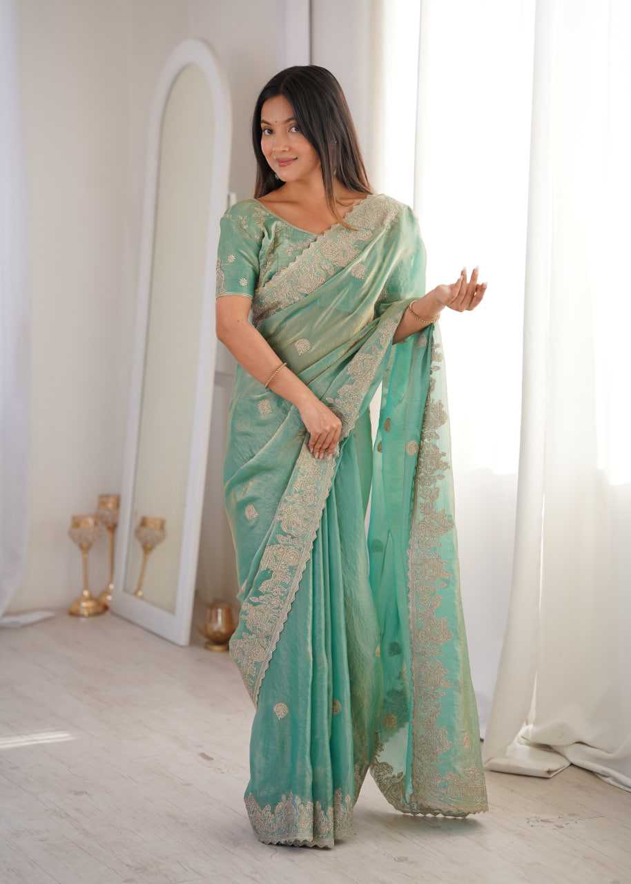 Embroidered Saree