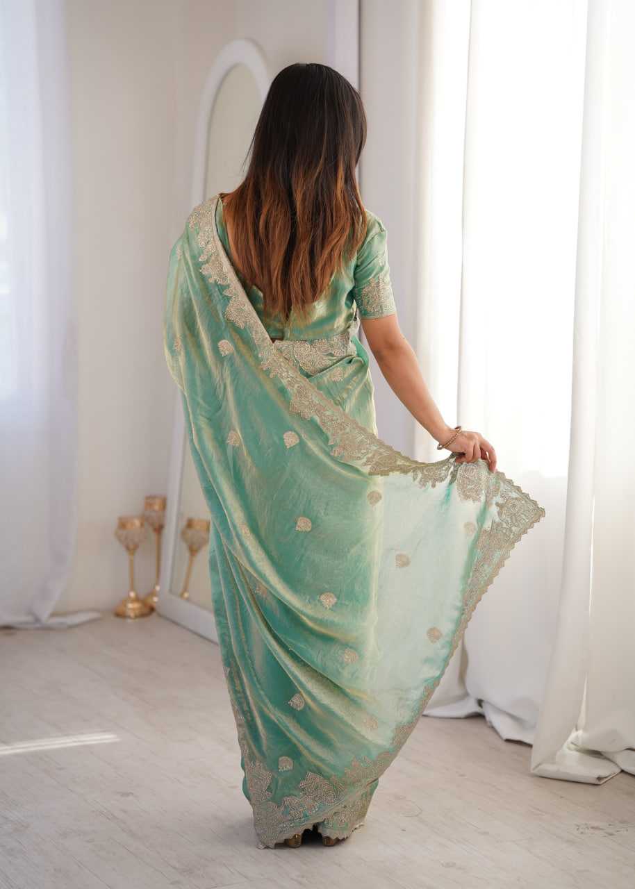 Embroidered Saree