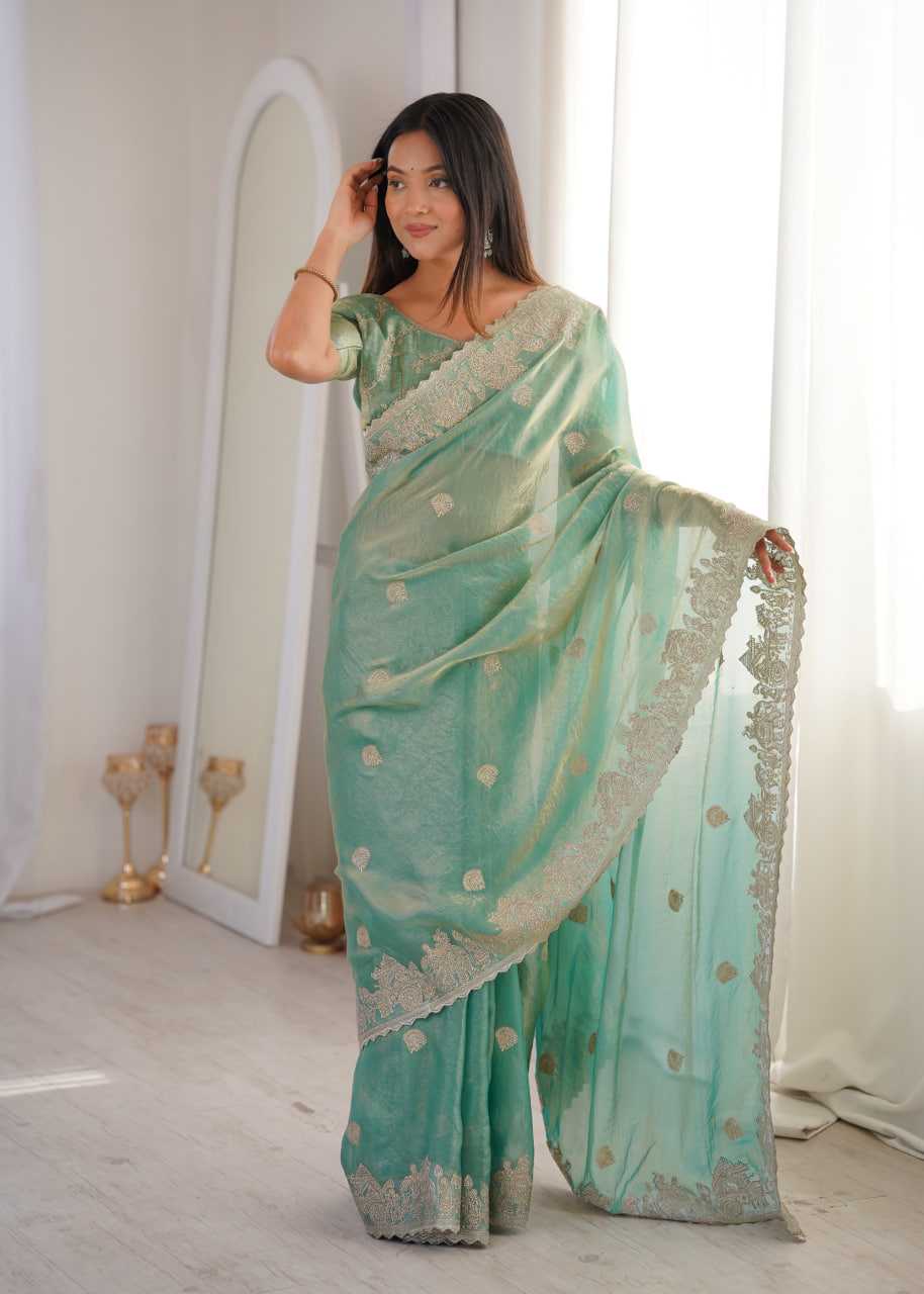 Embroidered Saree