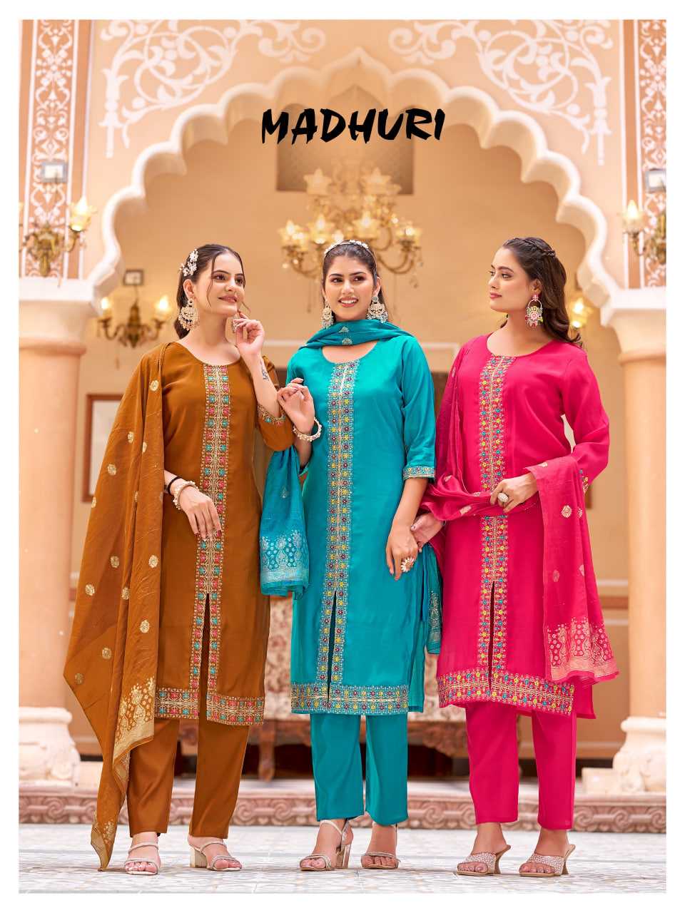 Chanderi Suit