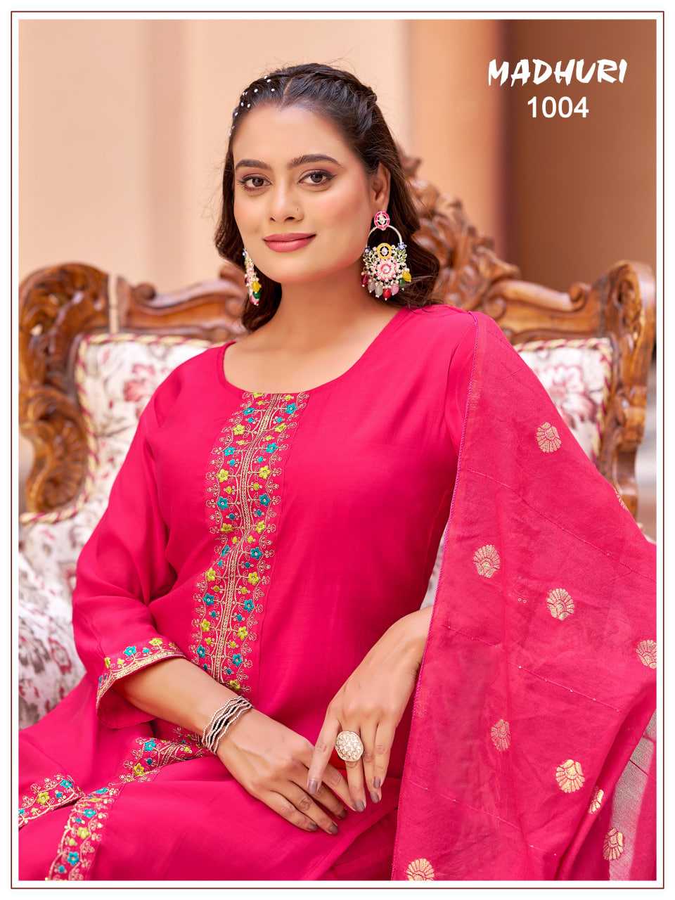 Chanderi Suit