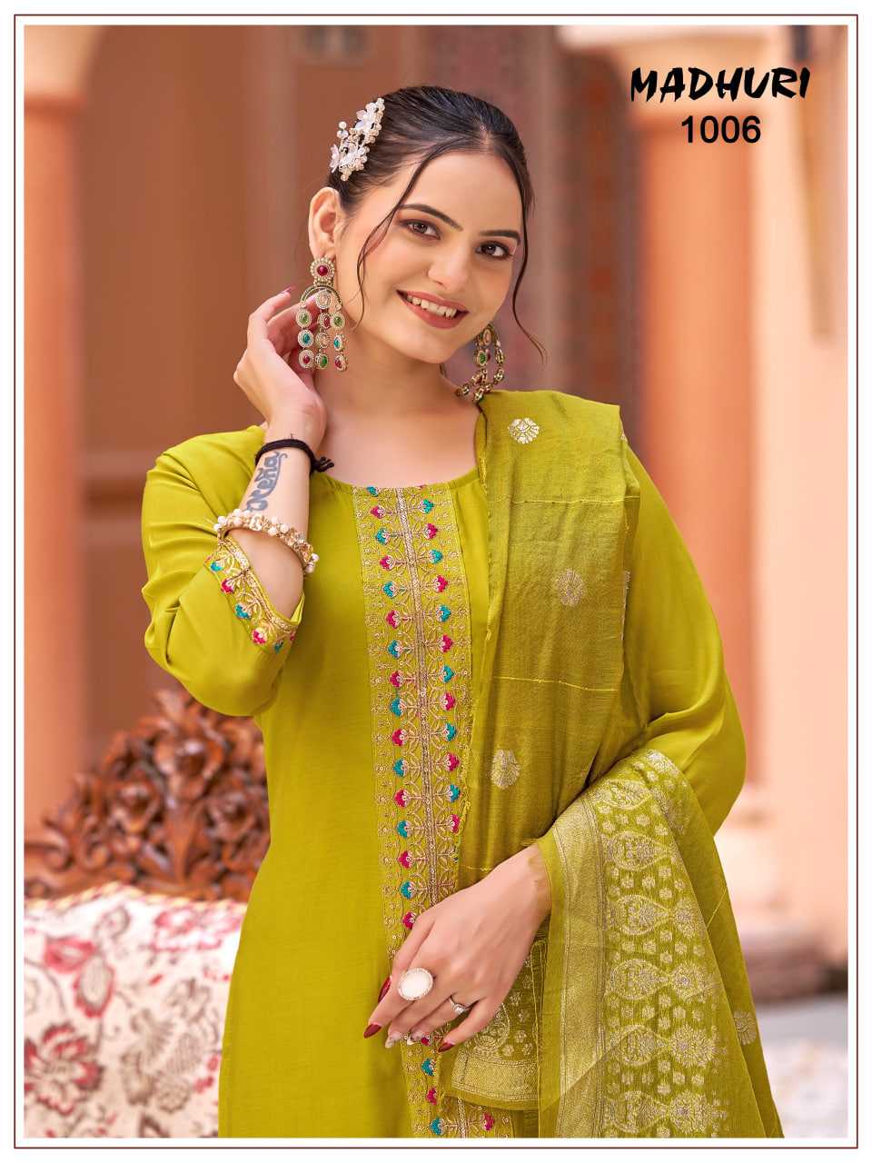 Chanderi Suit