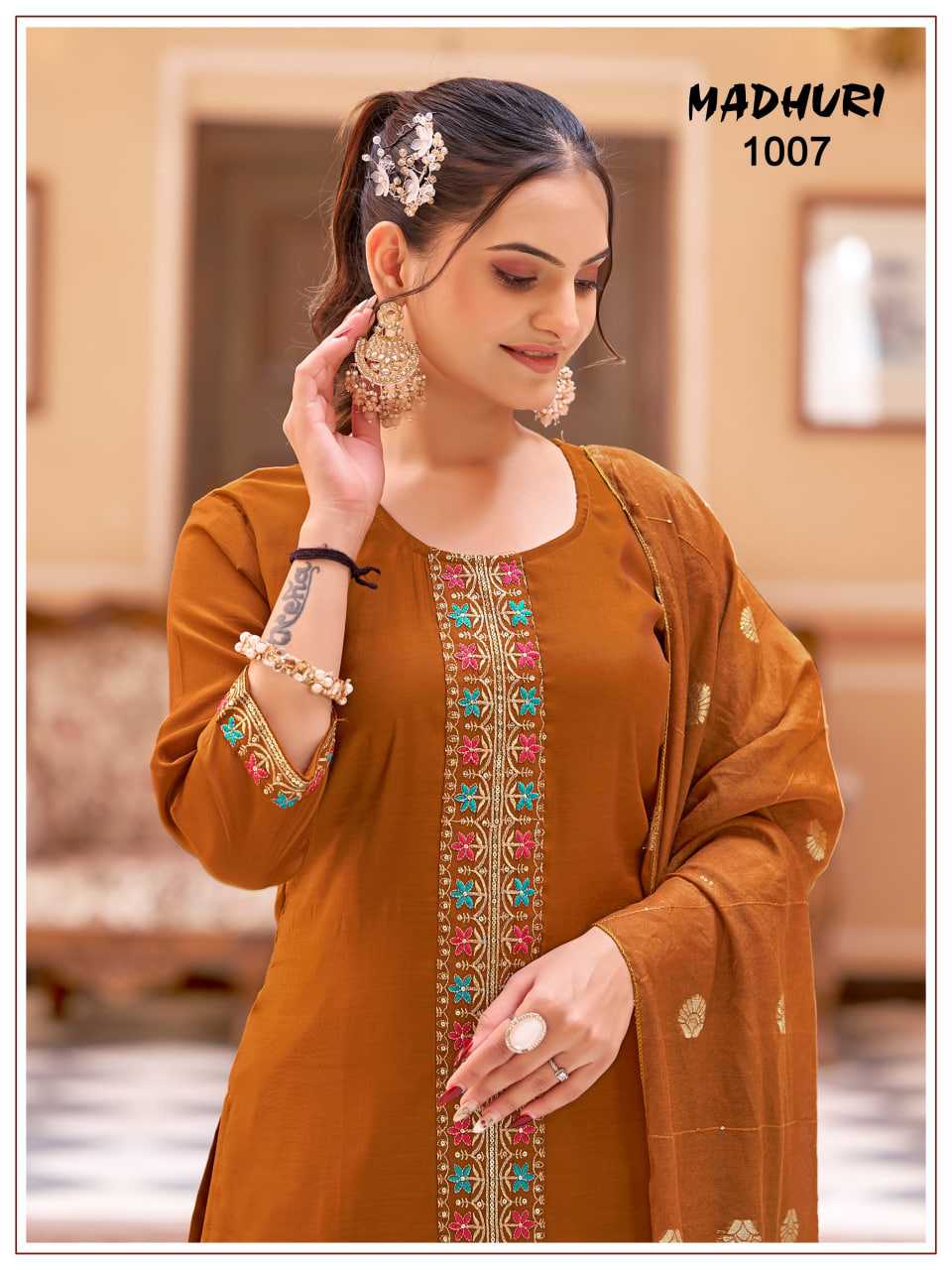 Chanderi Suit