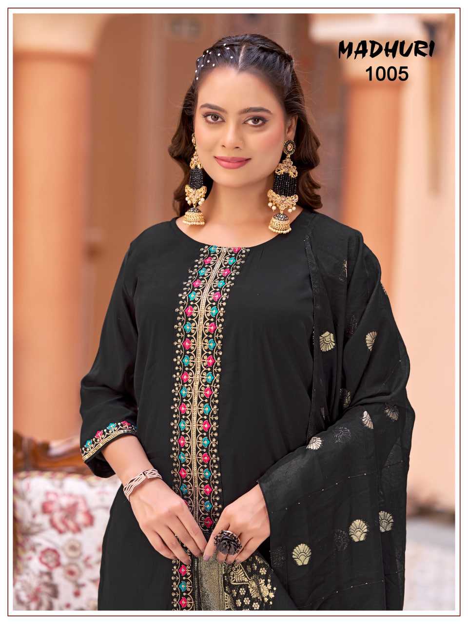Chanderi Suit