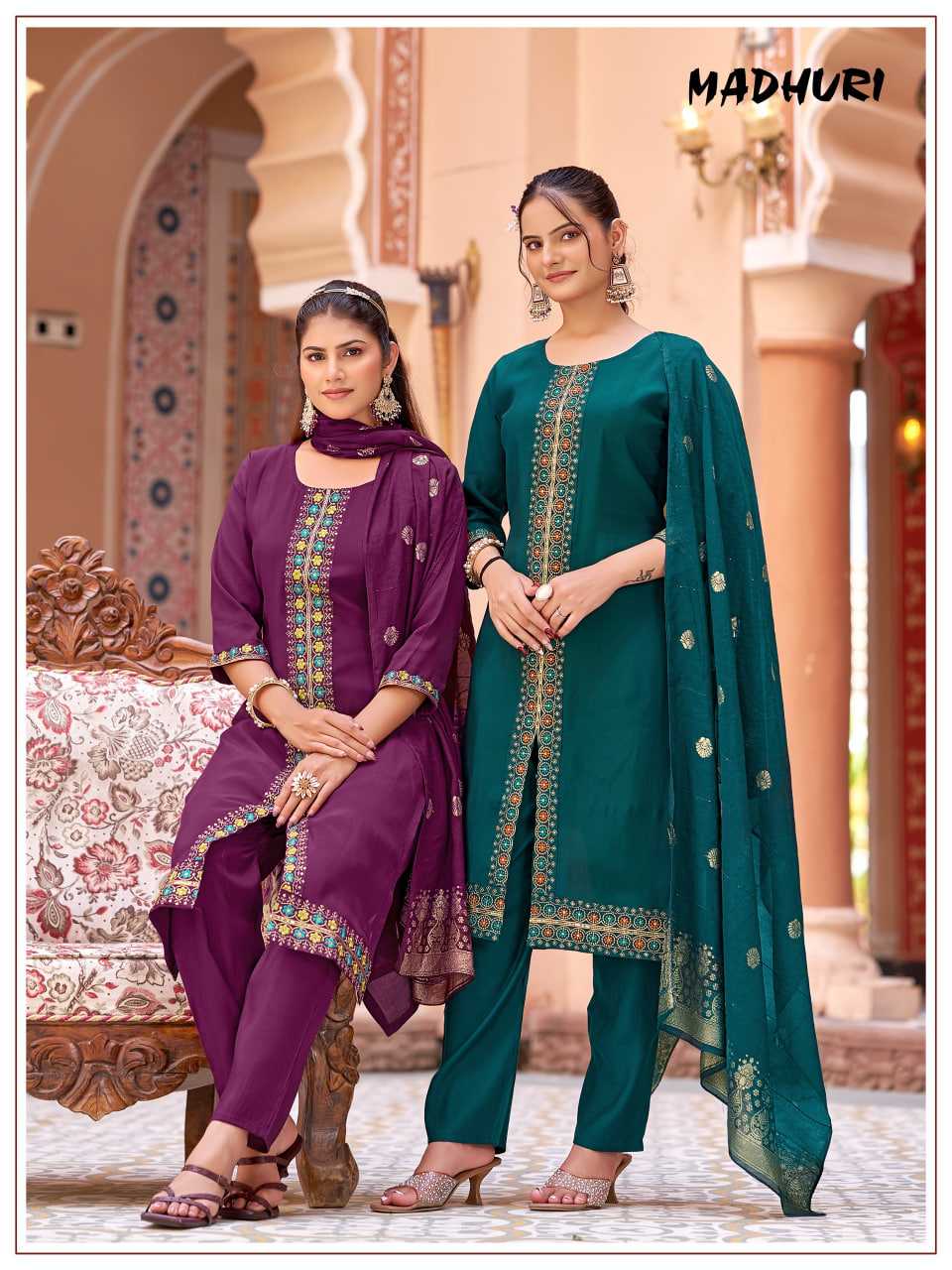 Chanderi Suit