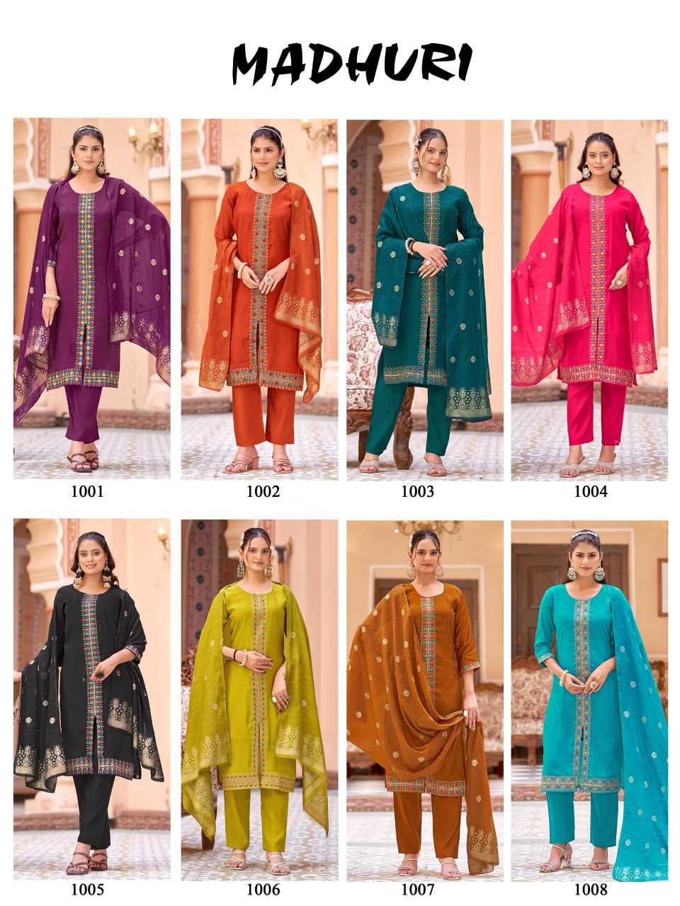 Chanderi Suit