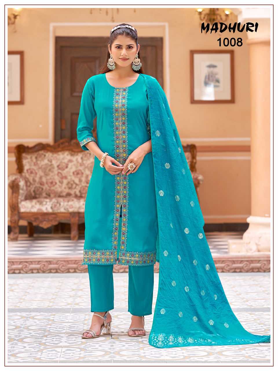 Chanderi Suit