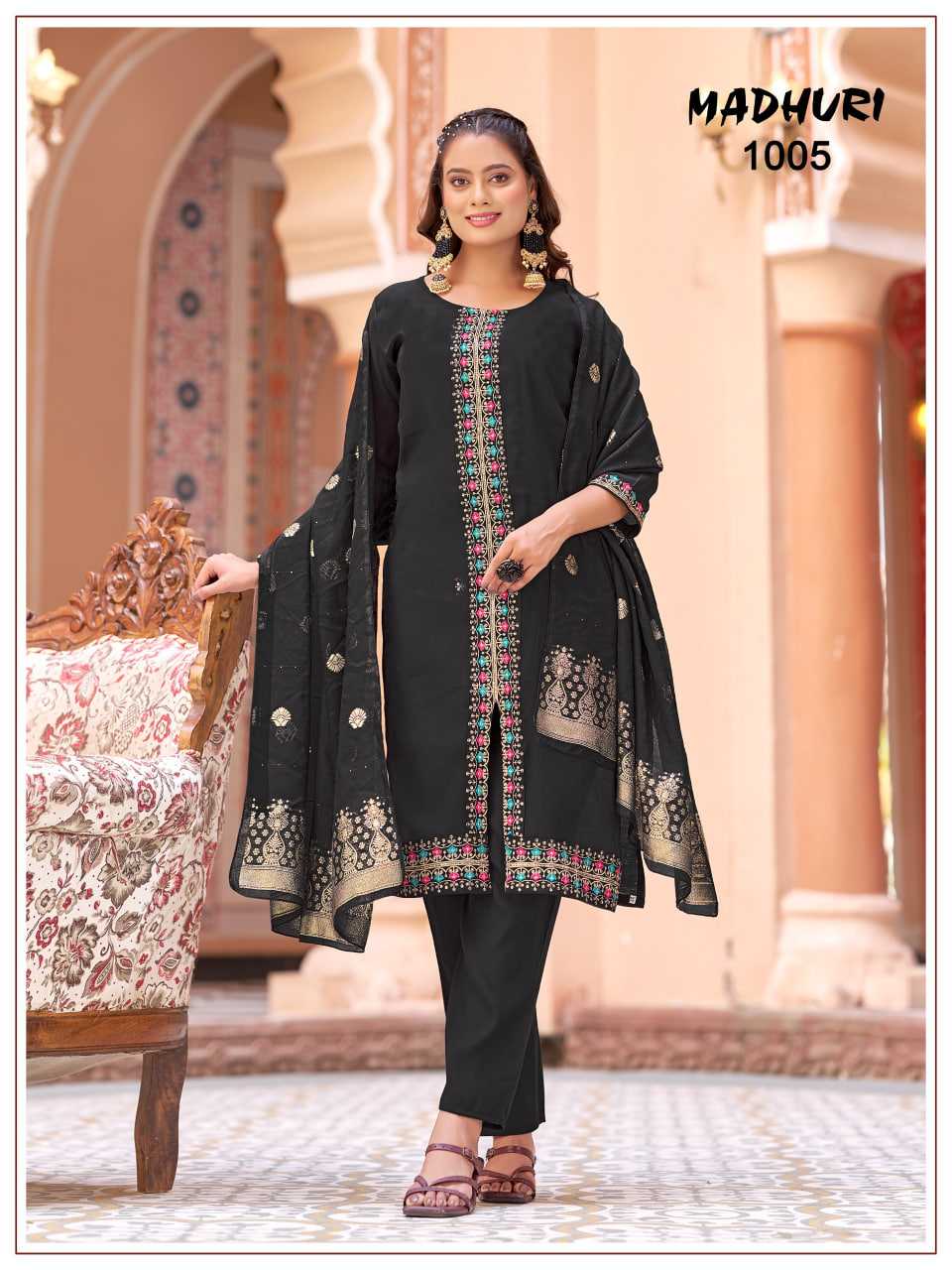 Chanderi Suit