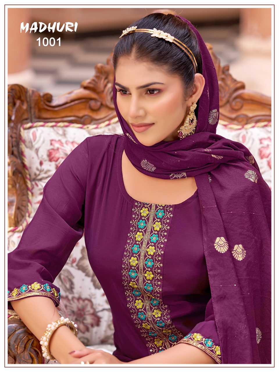 Chanderi Suit