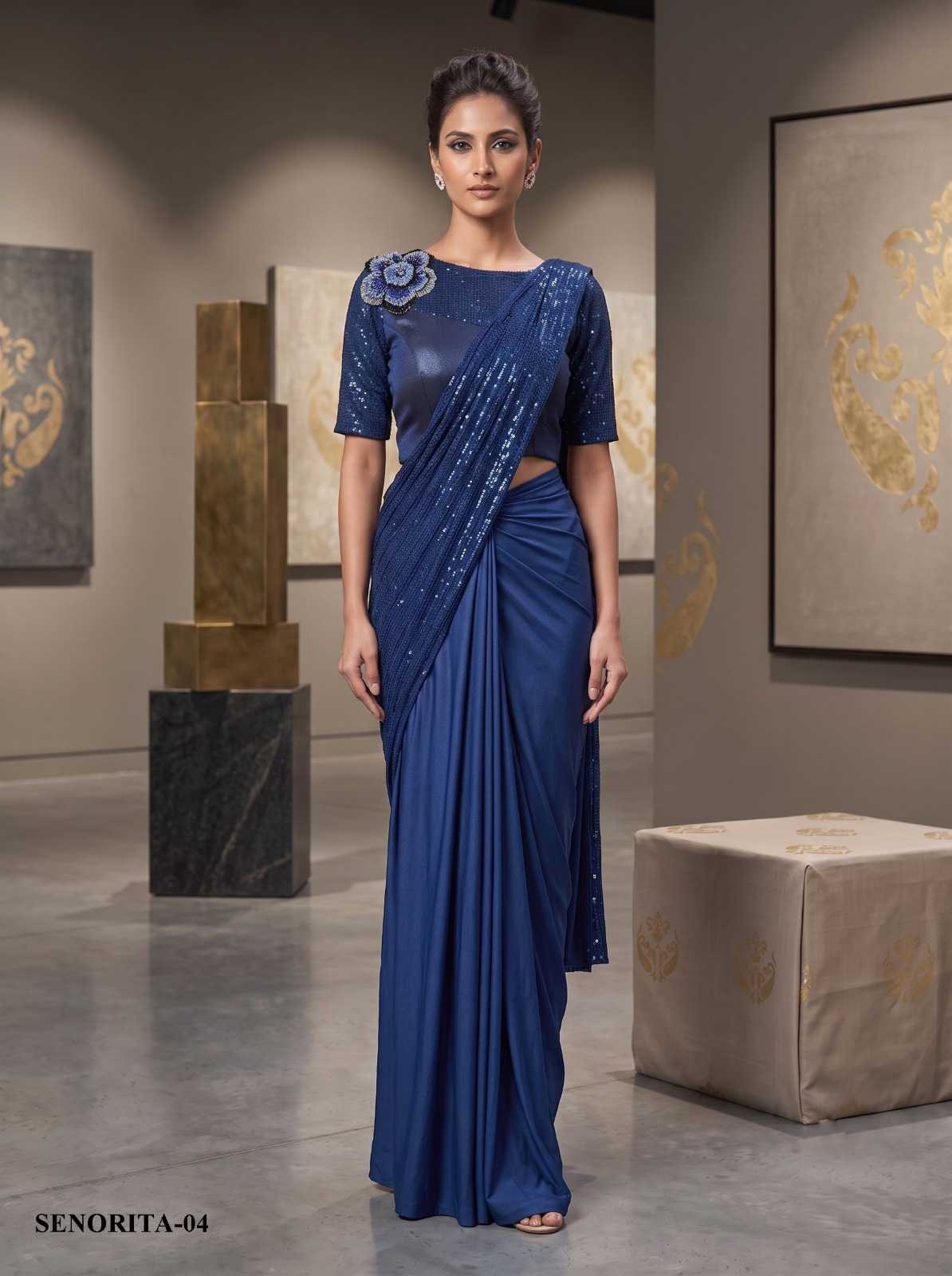 Embroidered Saree