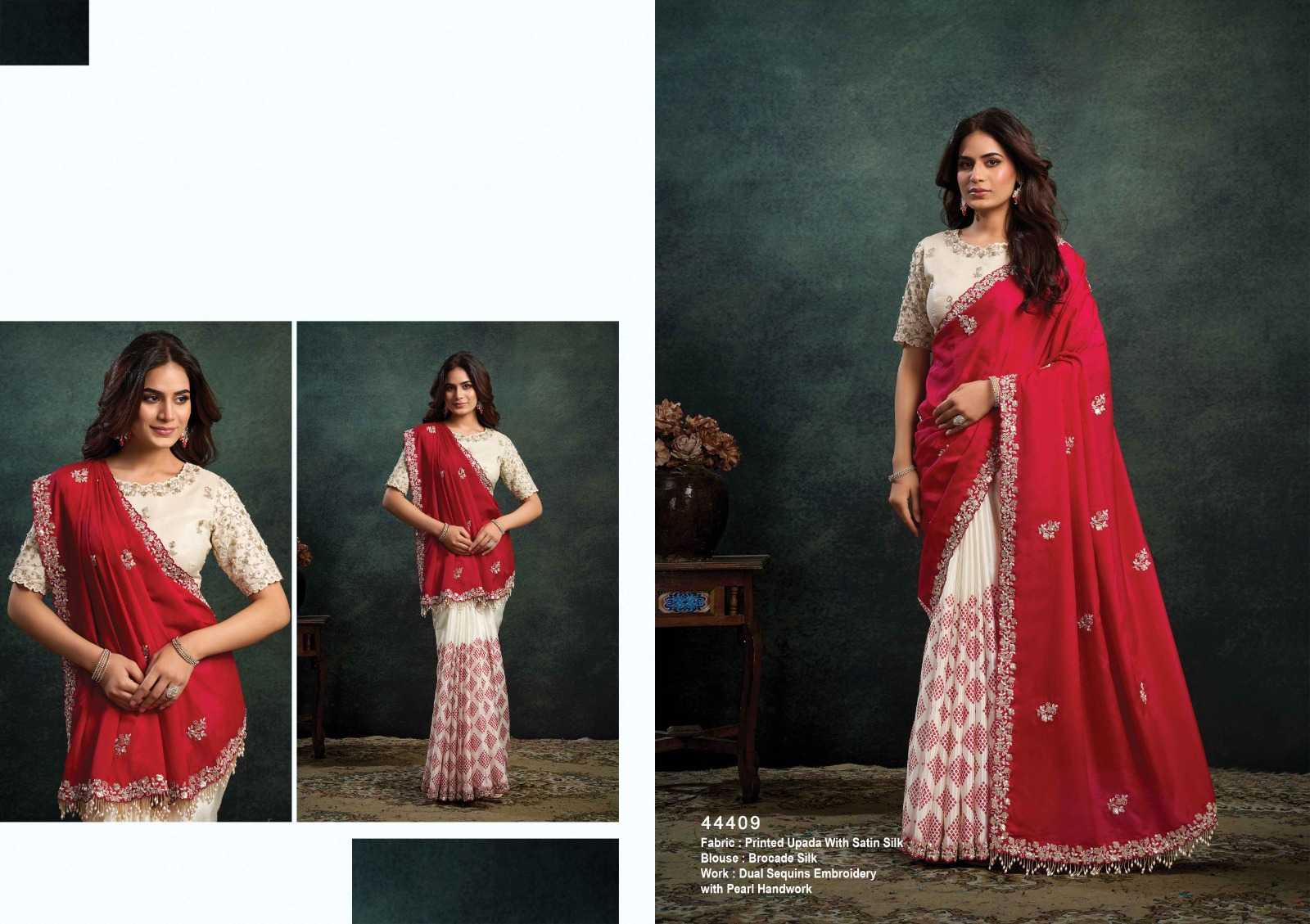 Silk Embroidered Saree