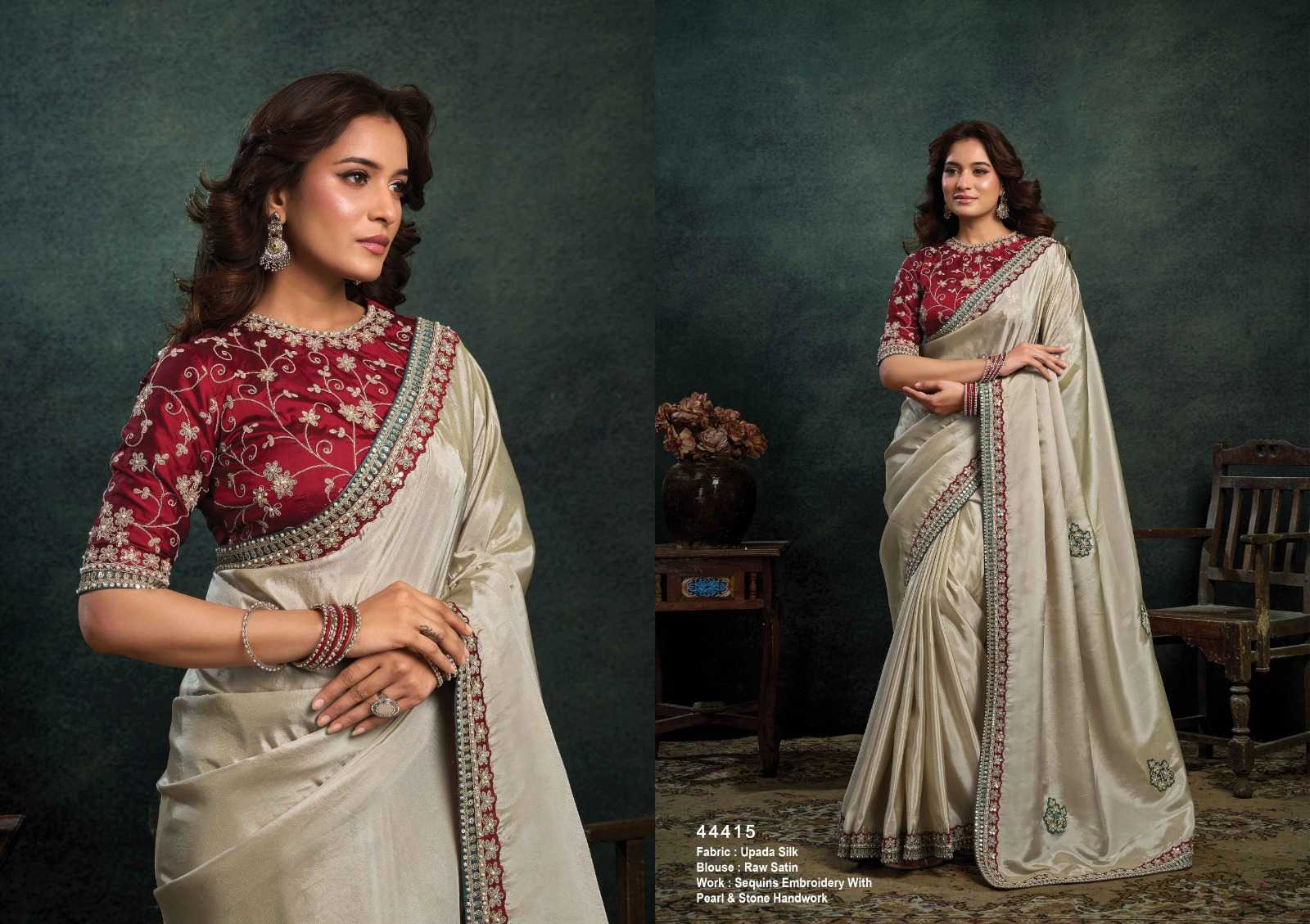 Silk Embroidered Saree