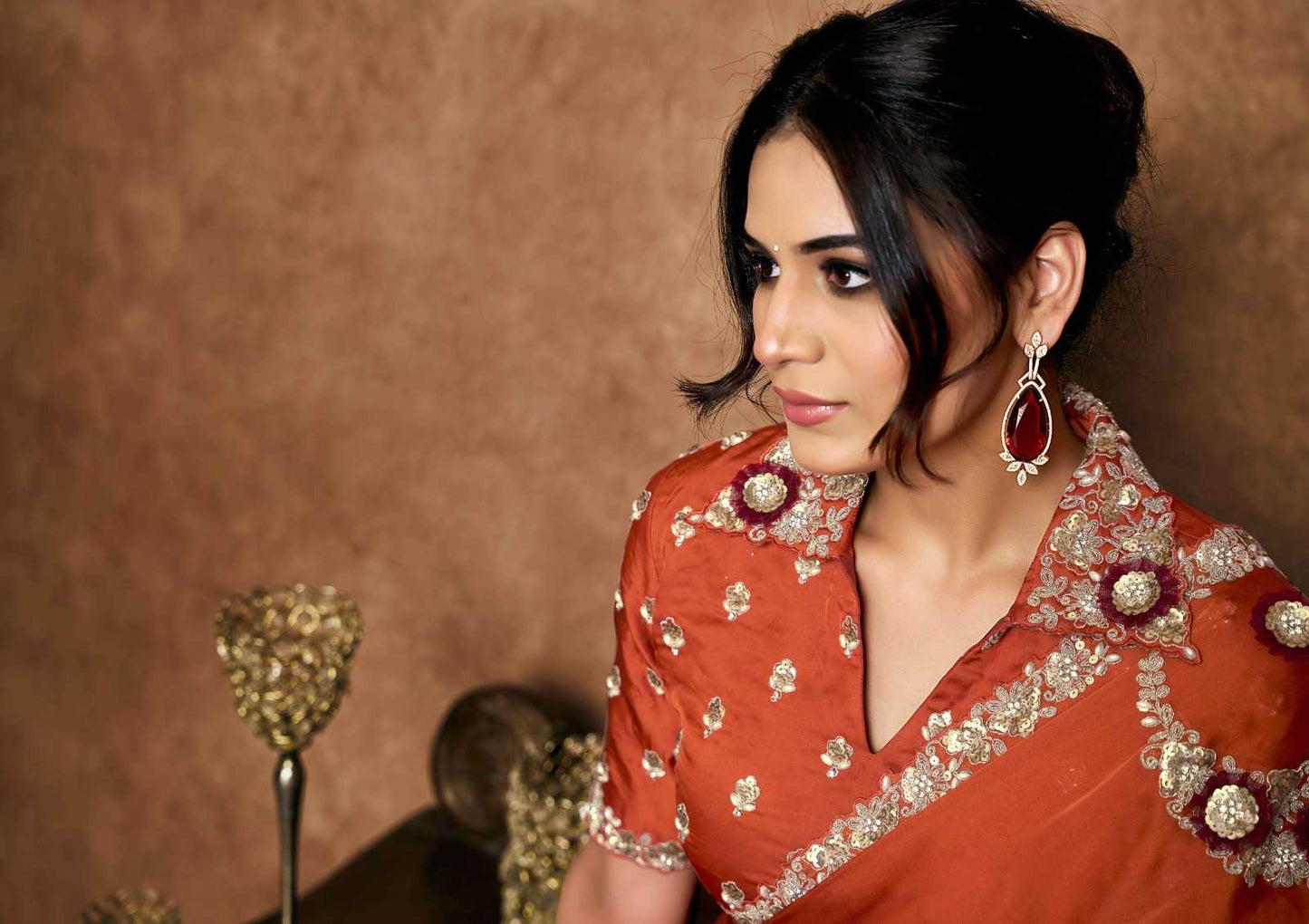 Satin Silk Saree