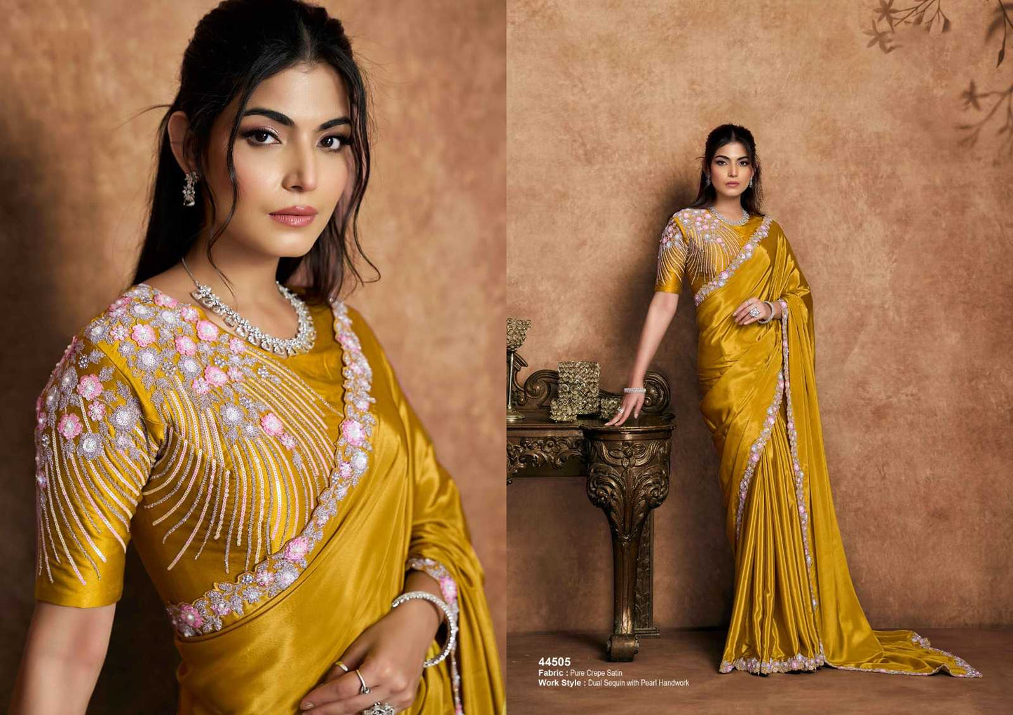 Satin Silk Saree