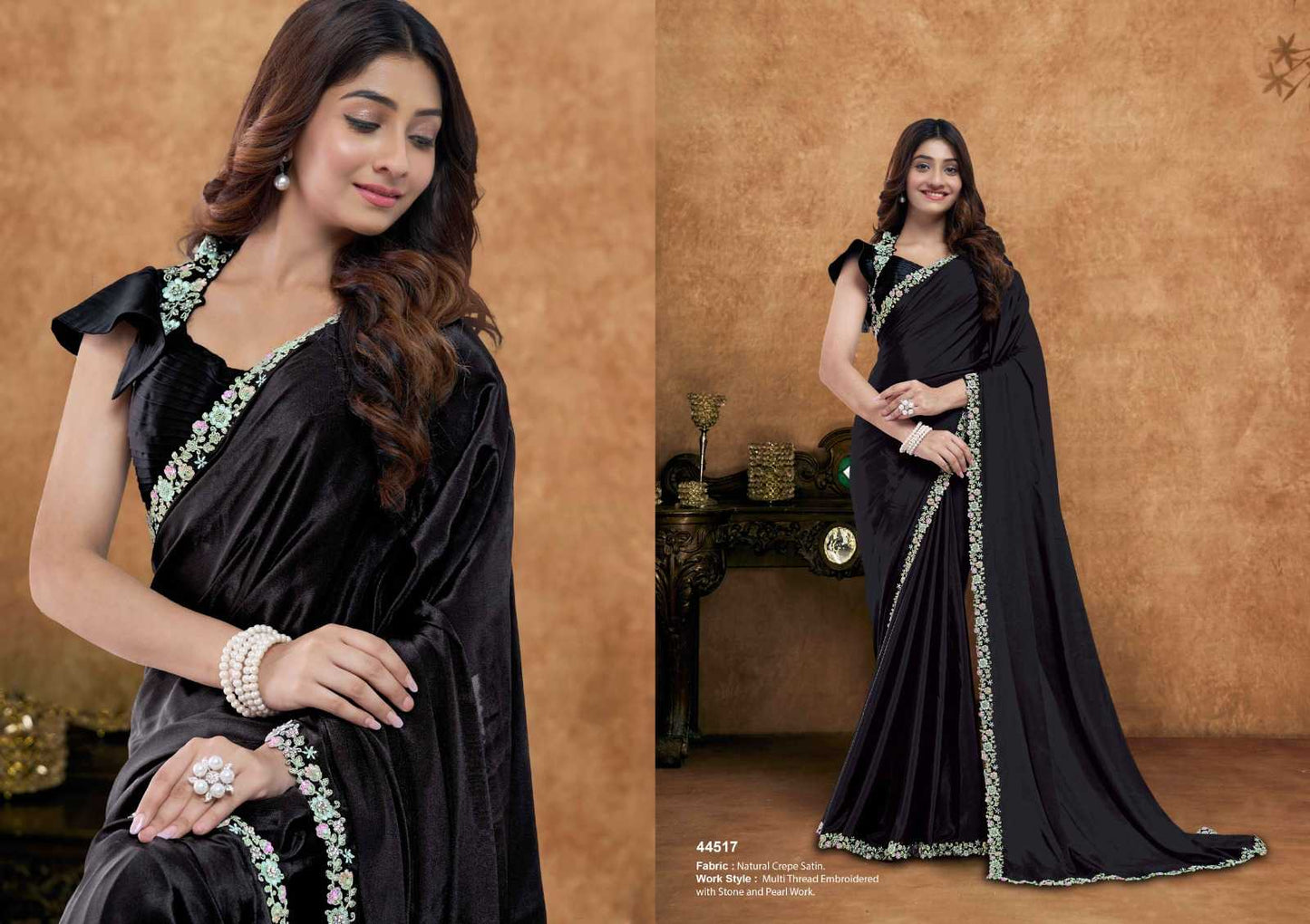 Satin Silk Saree