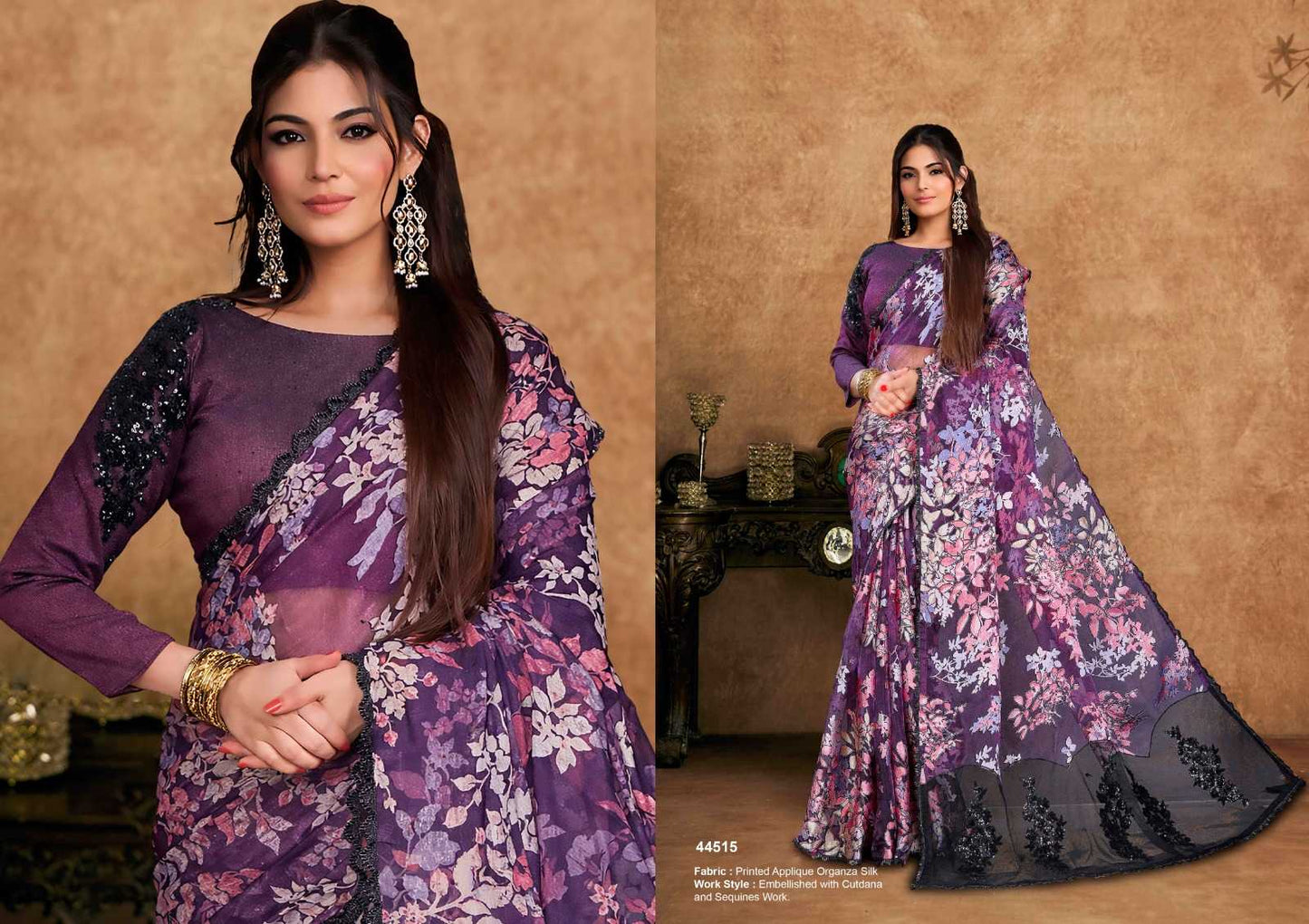 Satin Silk Saree