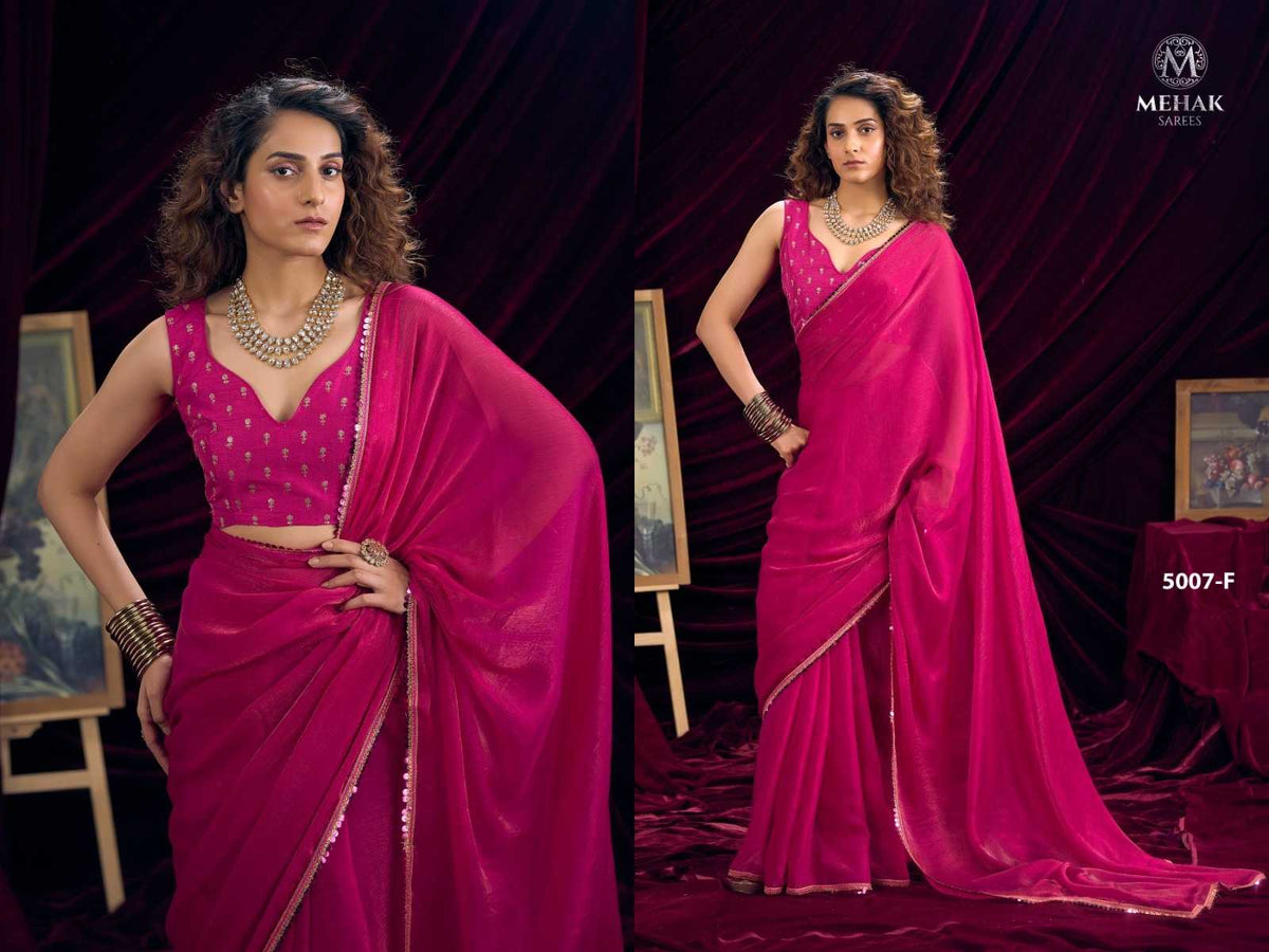 Silk Party Wear Saree