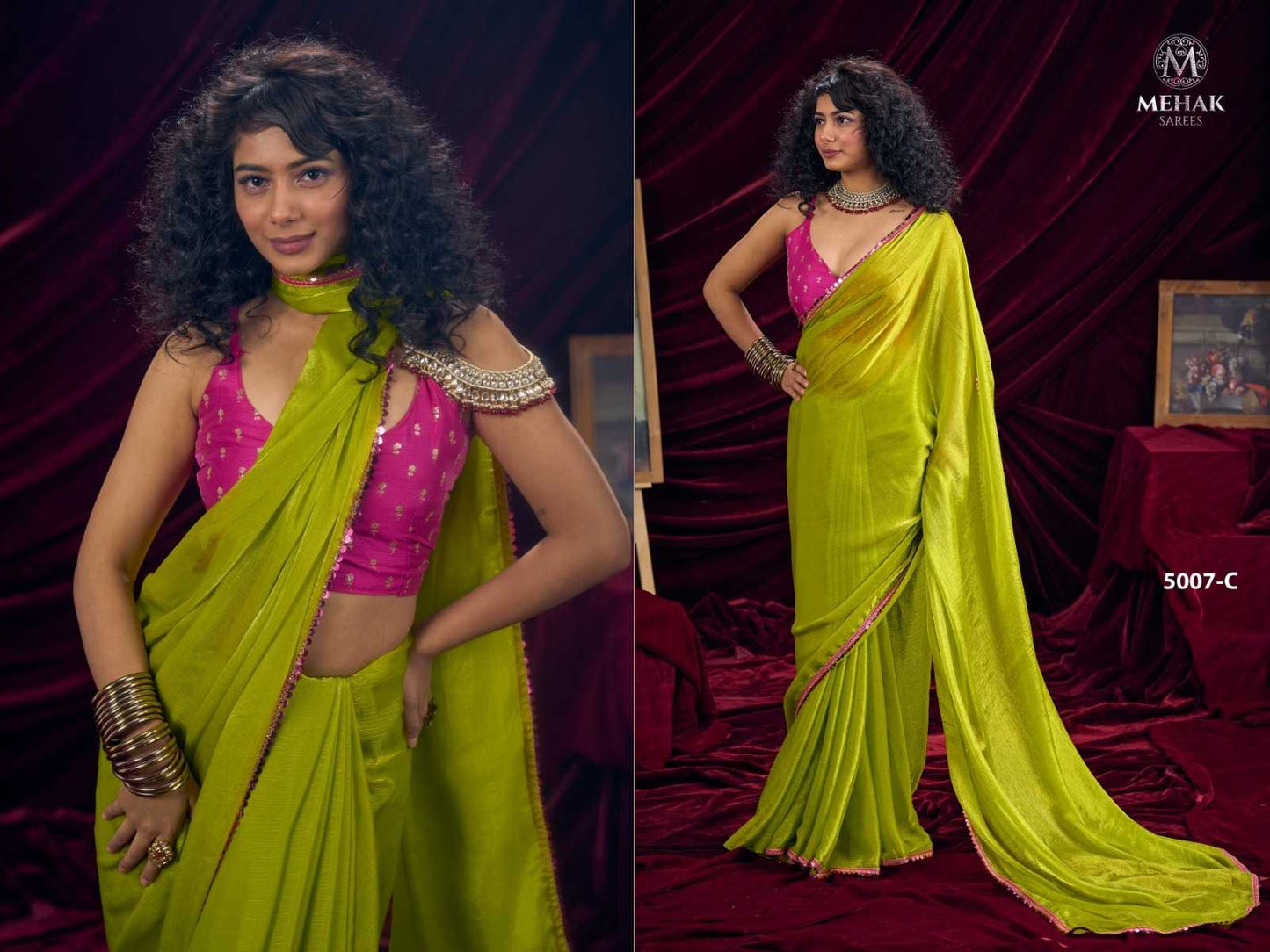 Silk Party Wear Saree