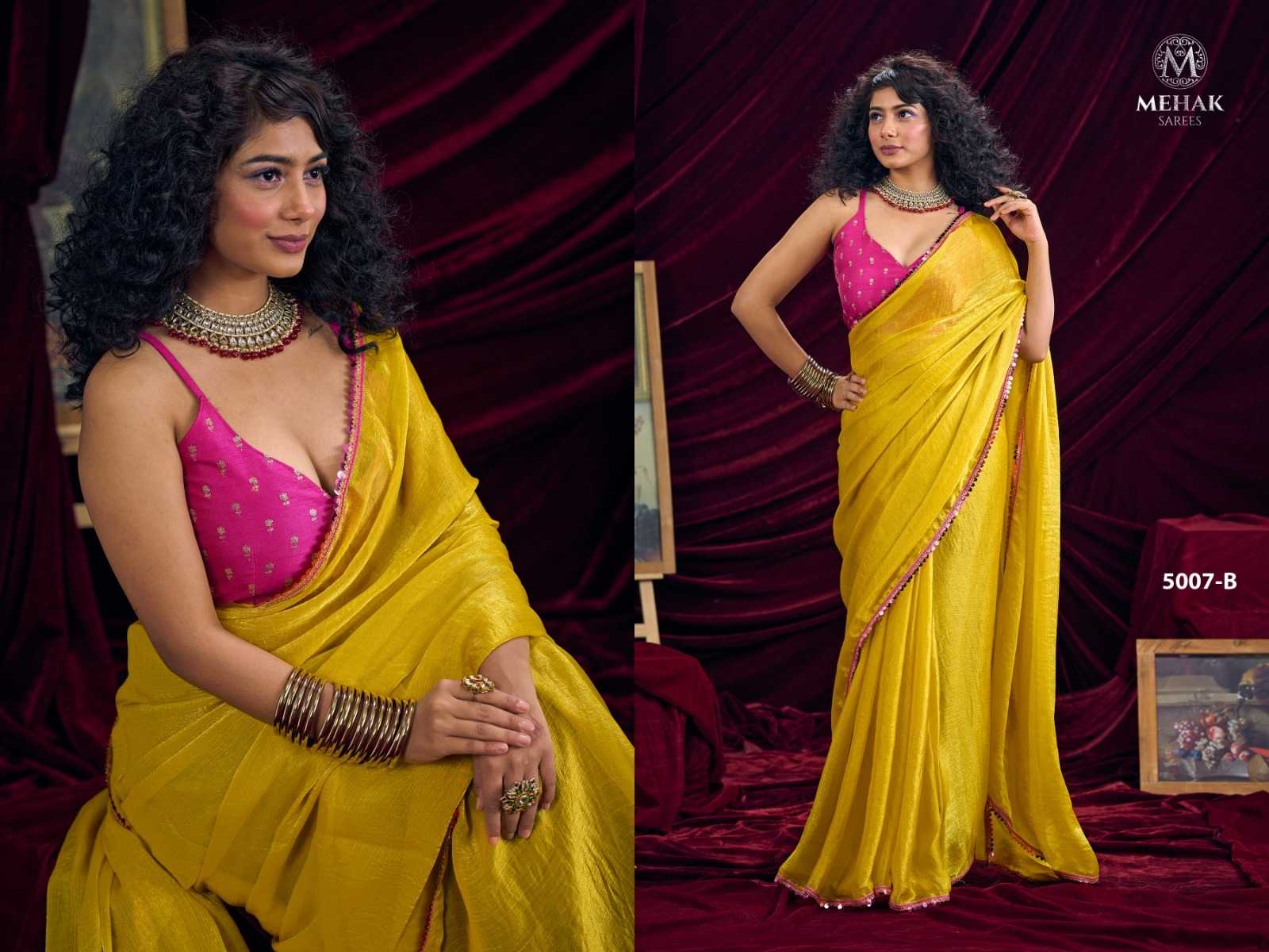 Silk Party Wear Saree