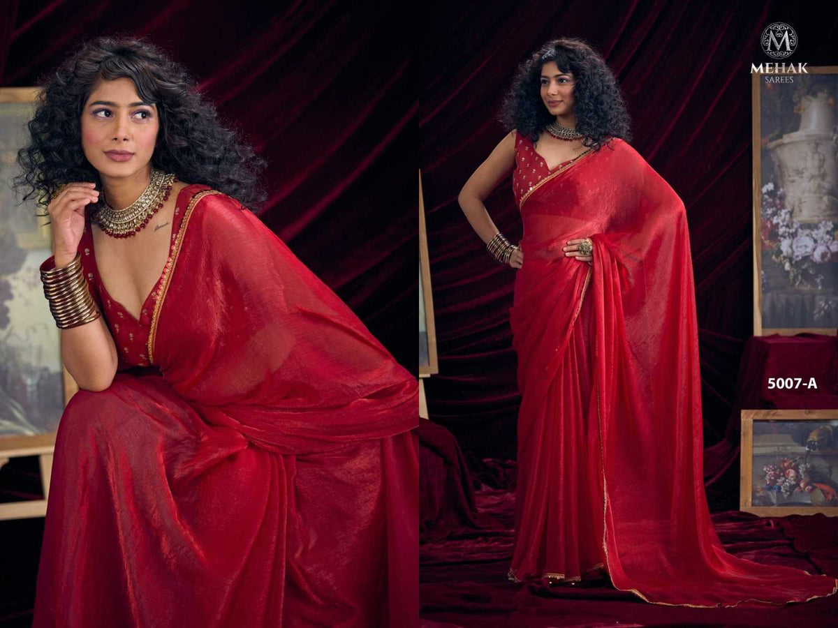 Silk Party Wear Saree