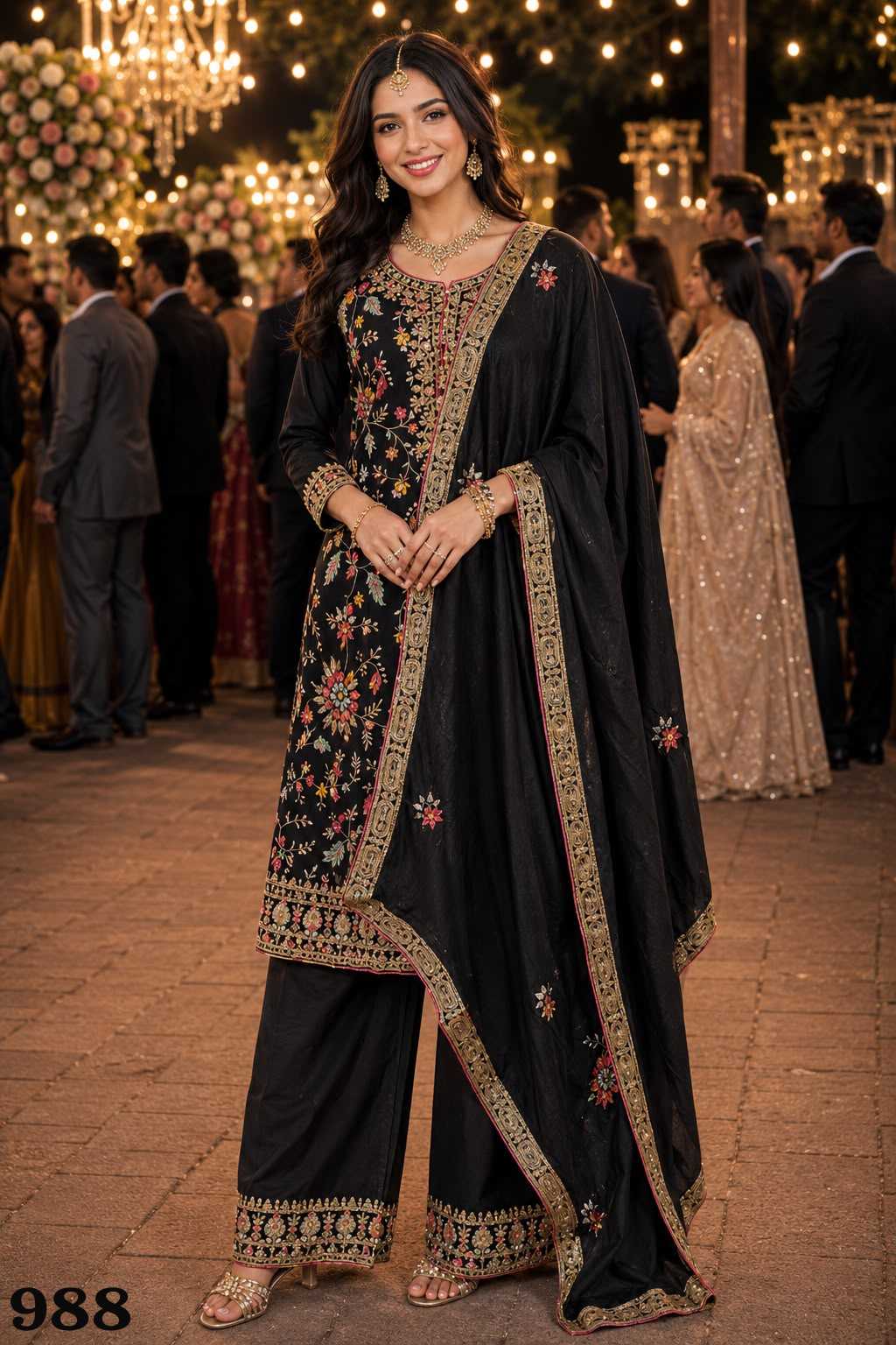 Chinon Embroidery Suit