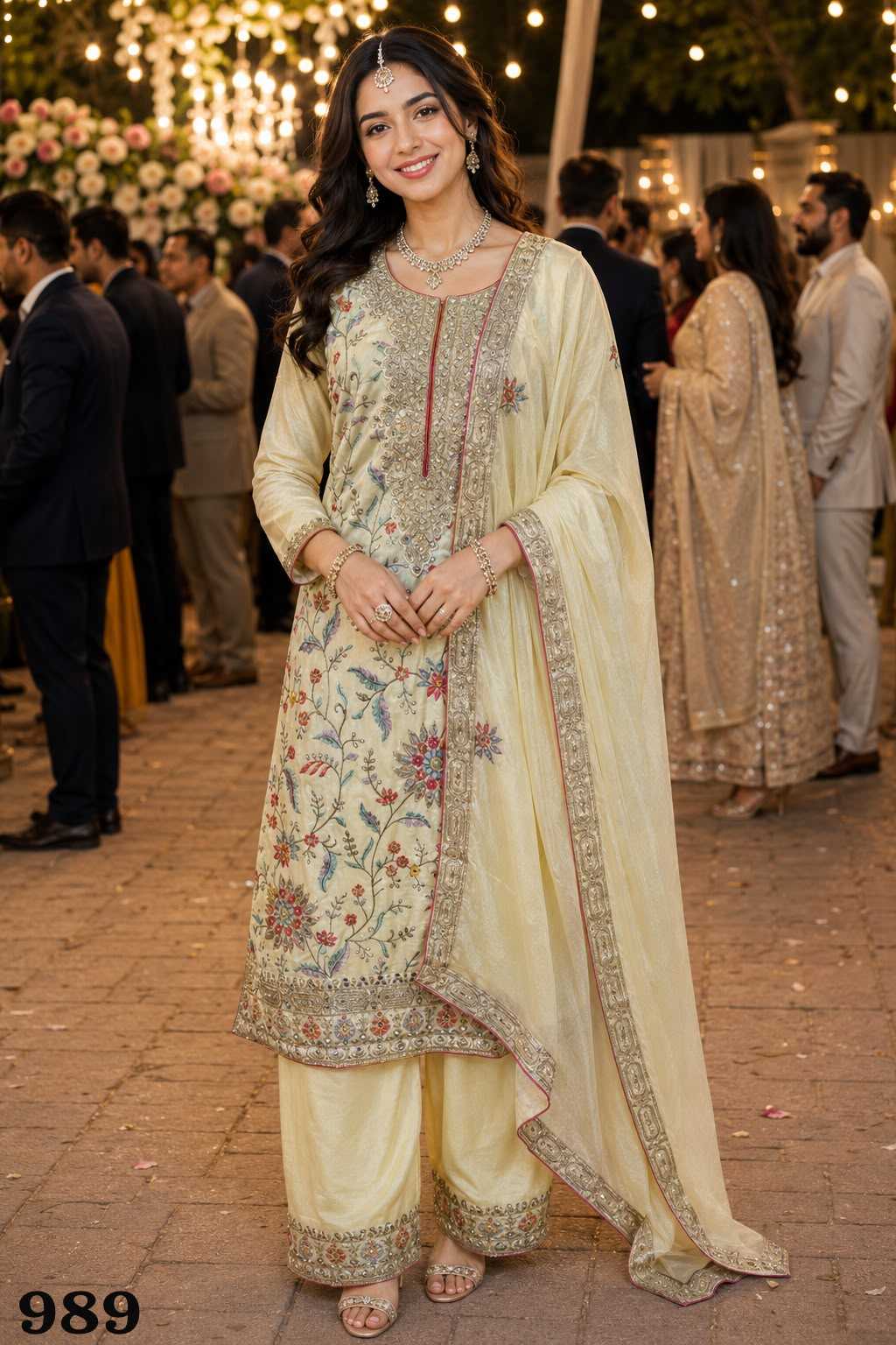 Chinon Embroidery Suit