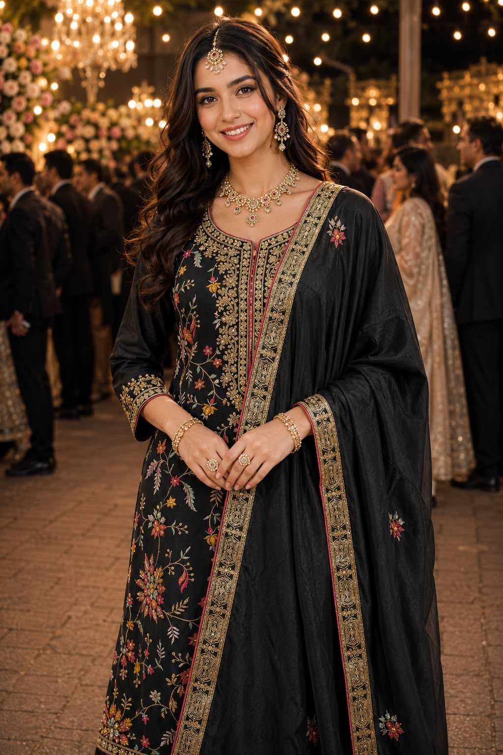 Chinon Embroidery Suit