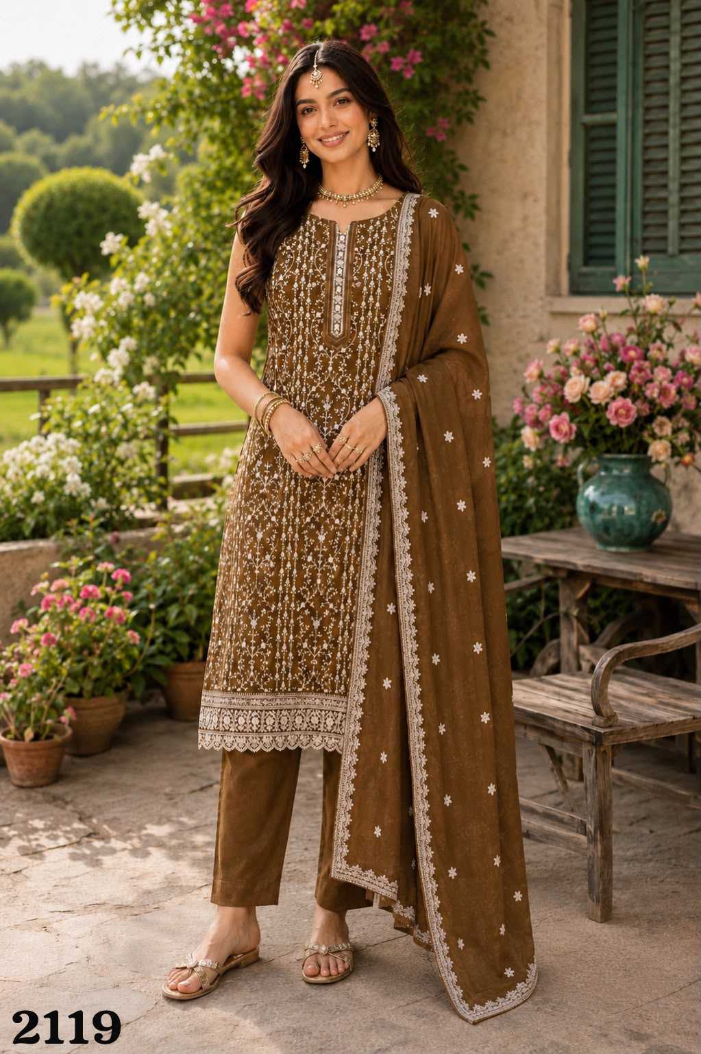 Embroidered Suit