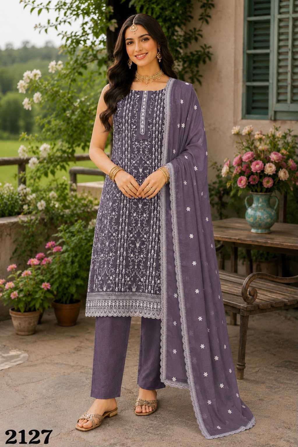 Rangoli Silk Designer Suit