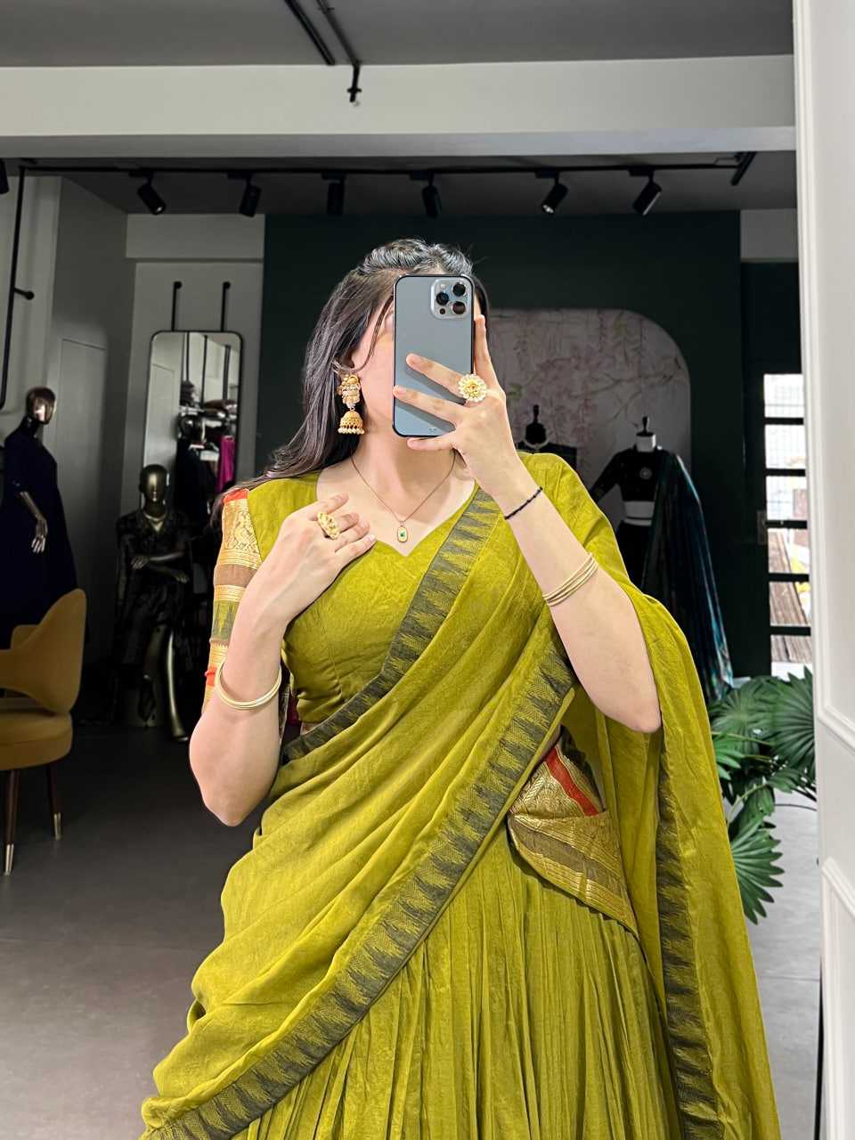 Zari Work Lehenga