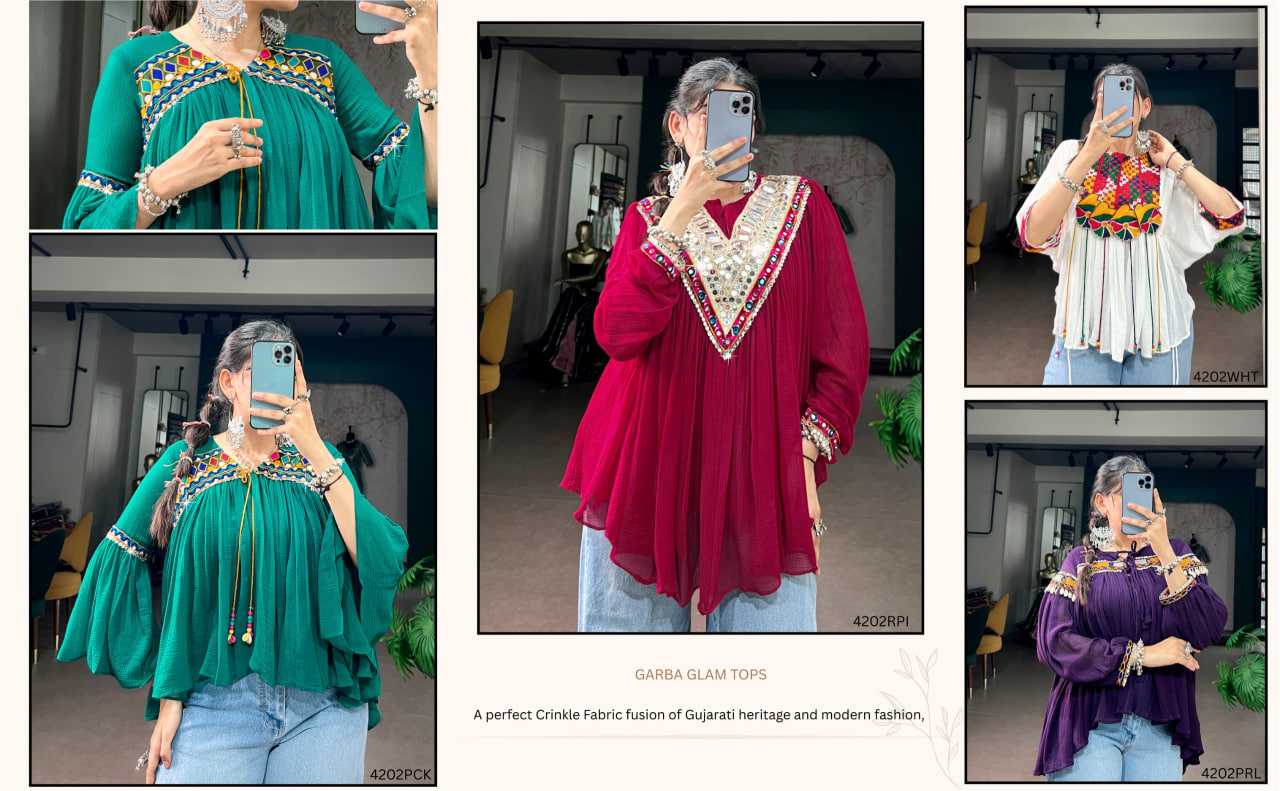 Fancy Bell Sleeve Kurti