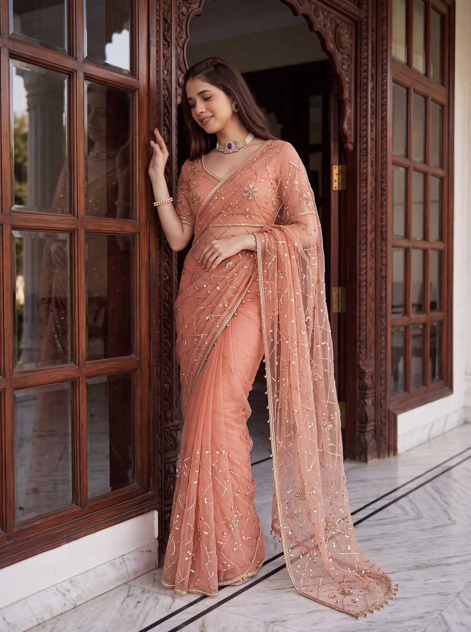 Net Saree