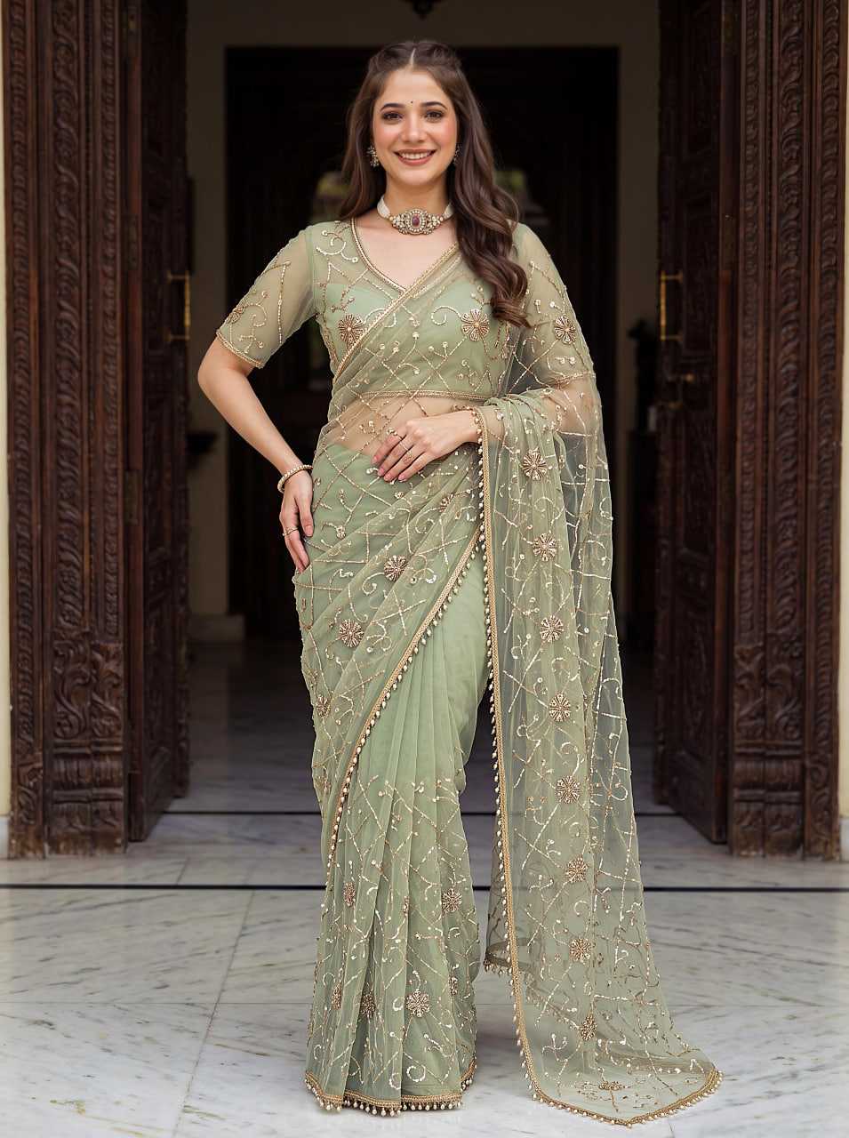 Net Saree