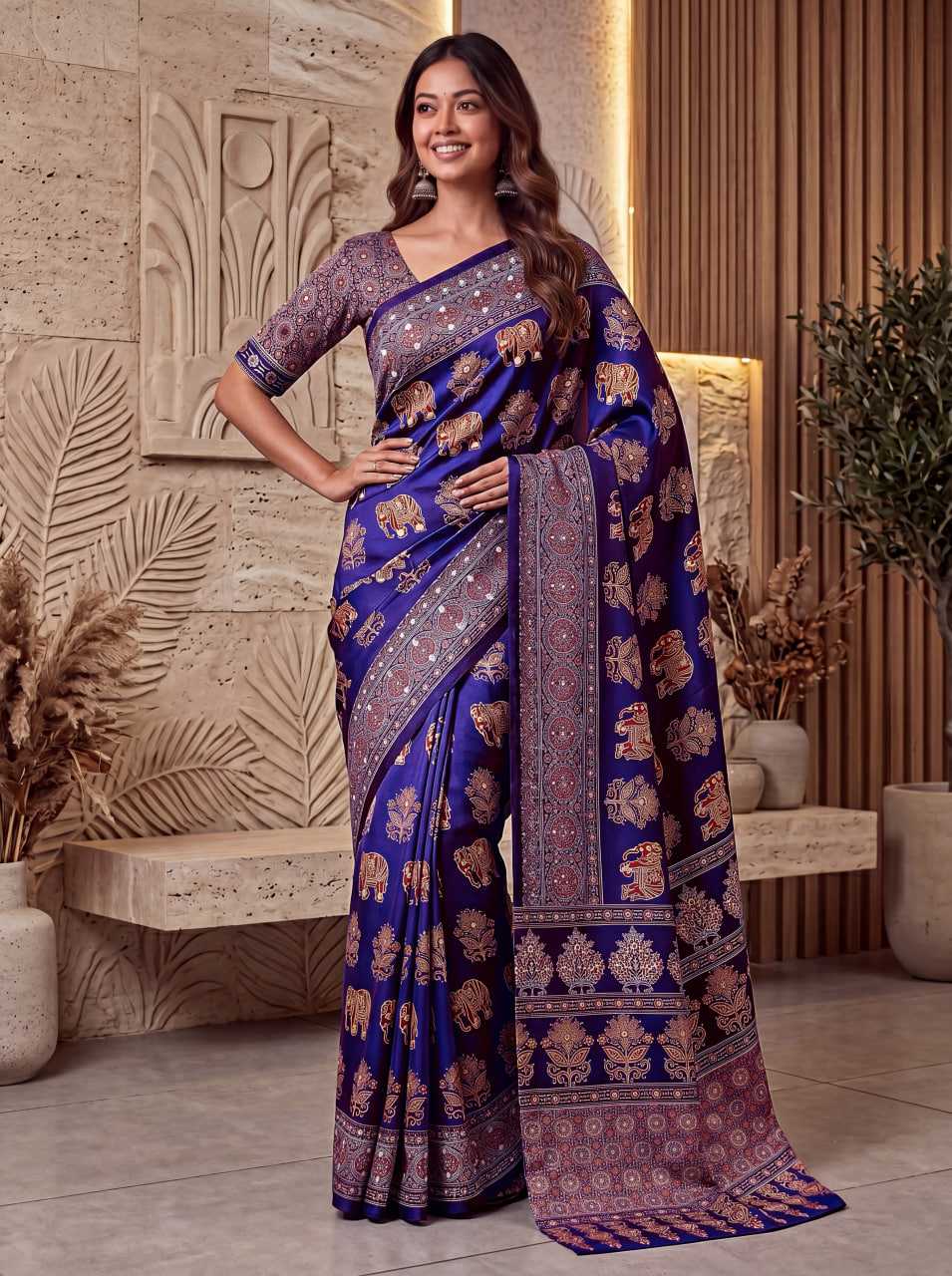 Printed Saree