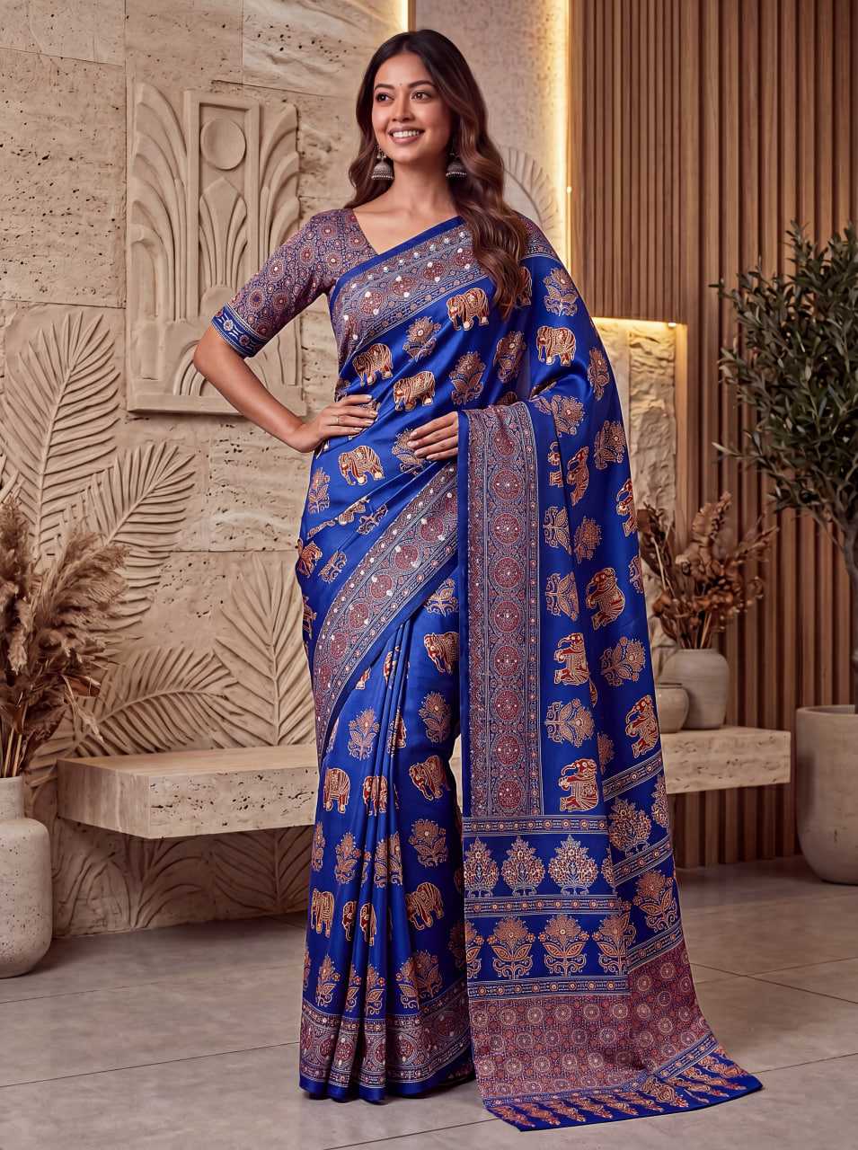 Printed Saree