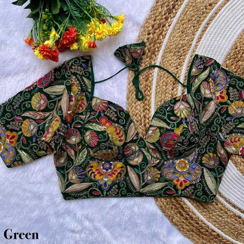 Pure Crepe Printed Blouse