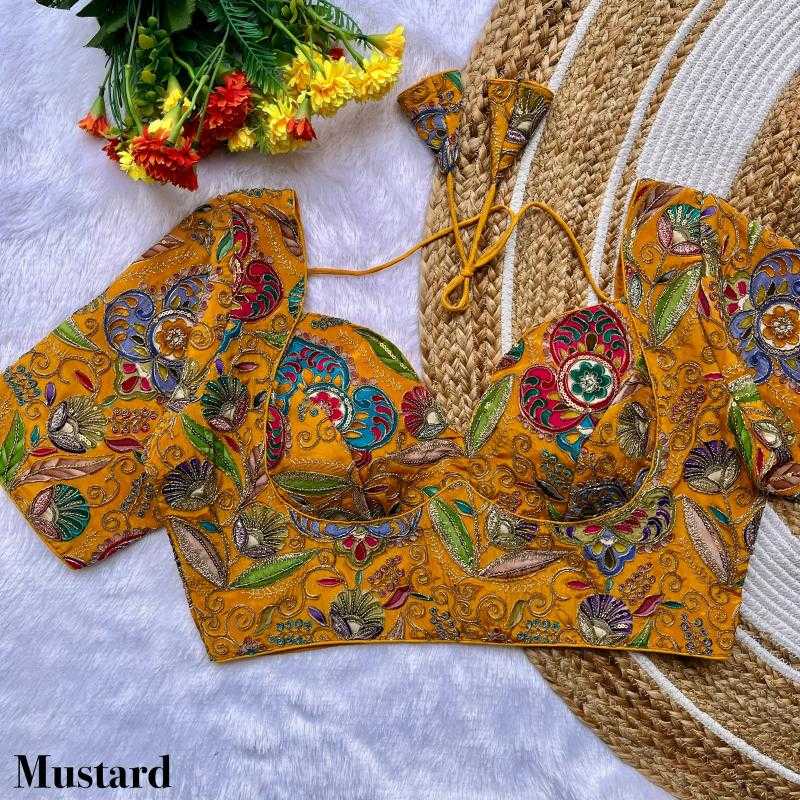 Pure Crepe Printed Blouse
