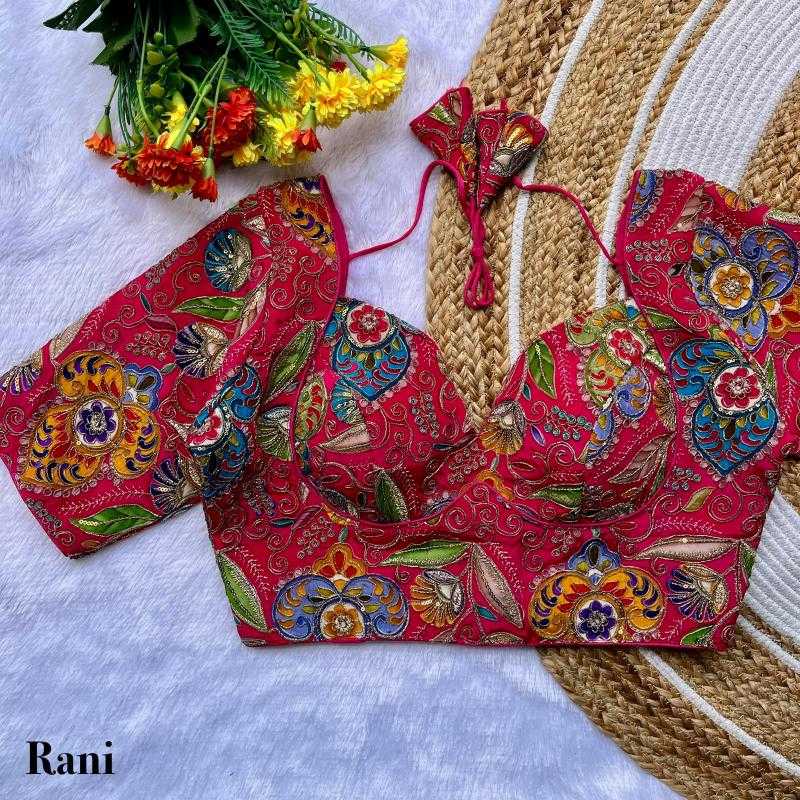 Pure Crepe Printed Blouse