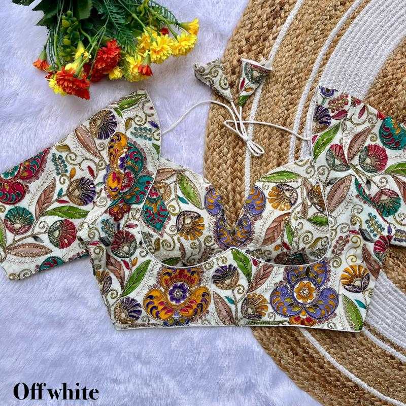 Pure Crepe Printed Blouse